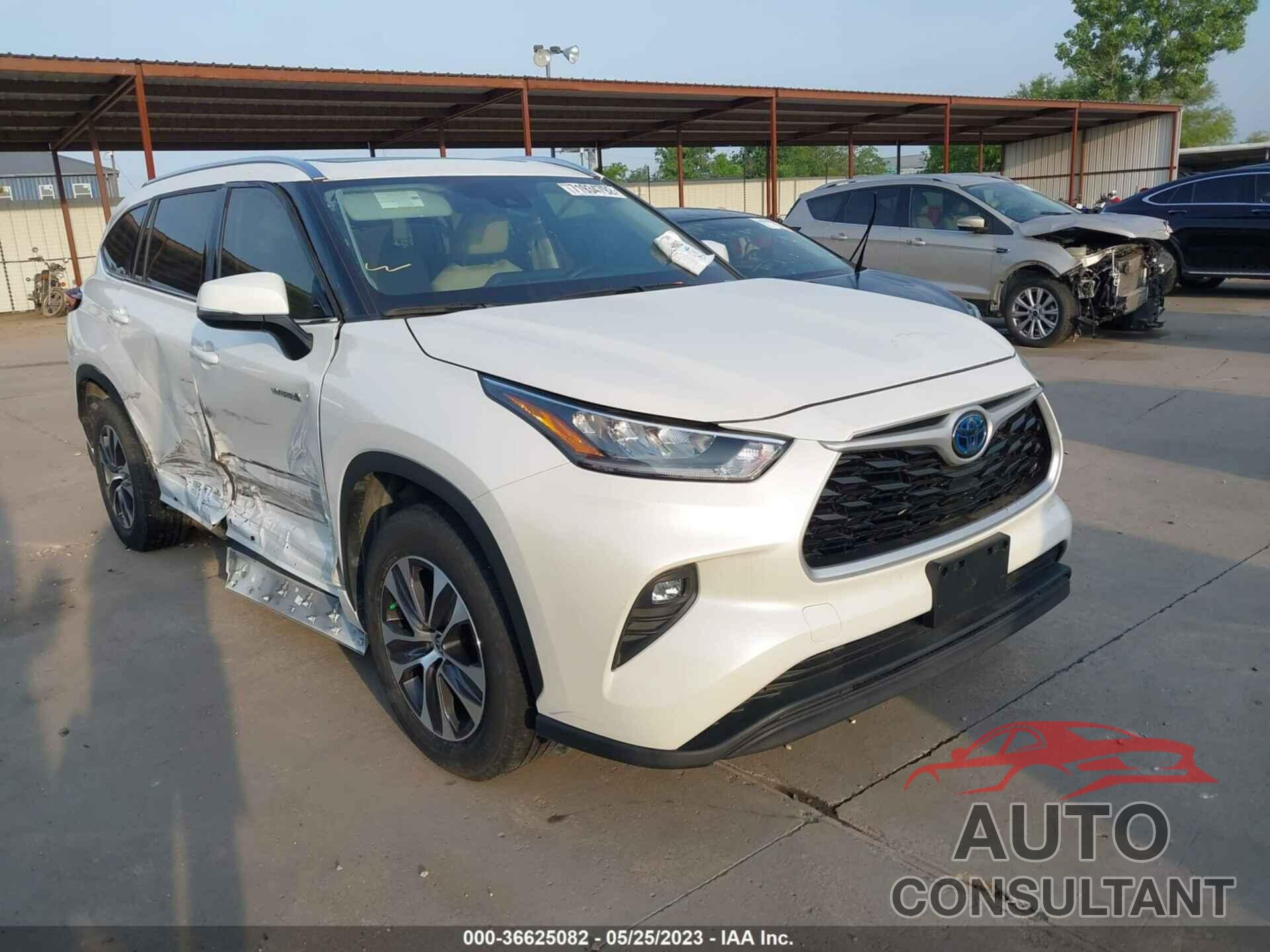 TOYOTA HIGHLANDER 2020 - 5TDGARAH4LS502273