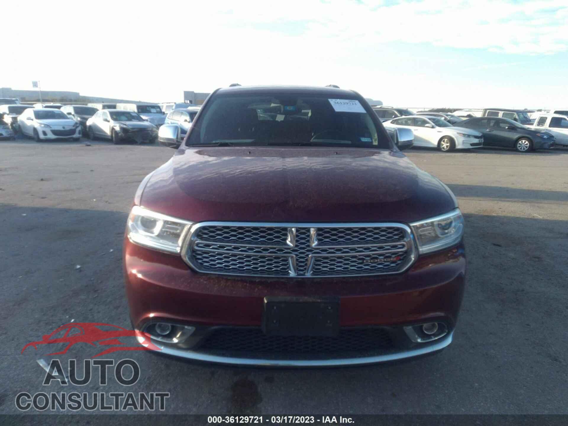 DODGE DURANGO 2017 - 1C4RDHAG1HC680622