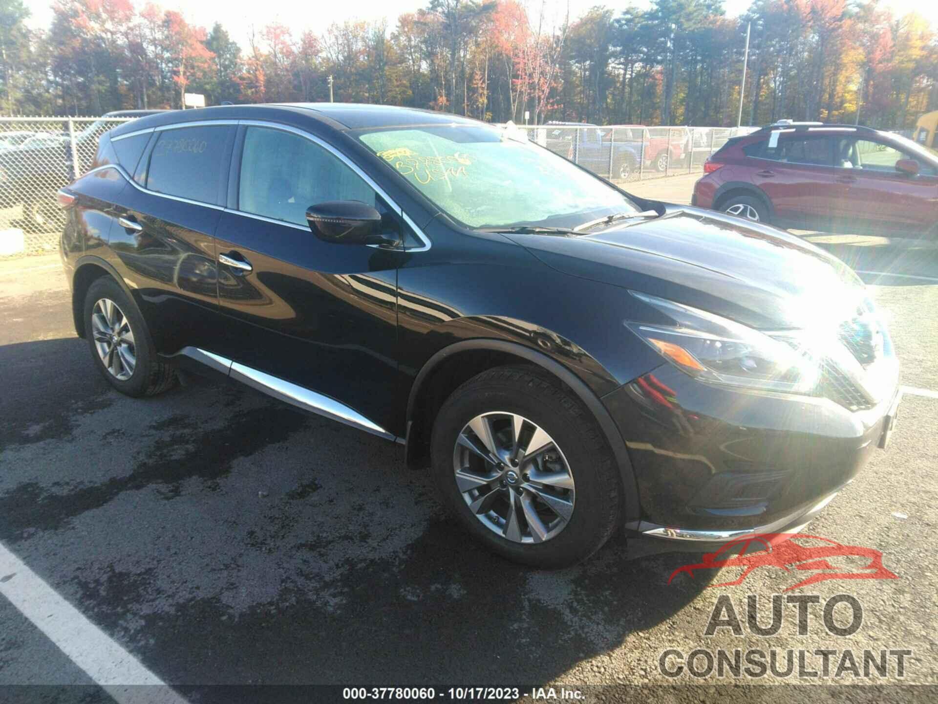 NISSAN MURANO 2018 - 5N1AZ2MH4JN149517