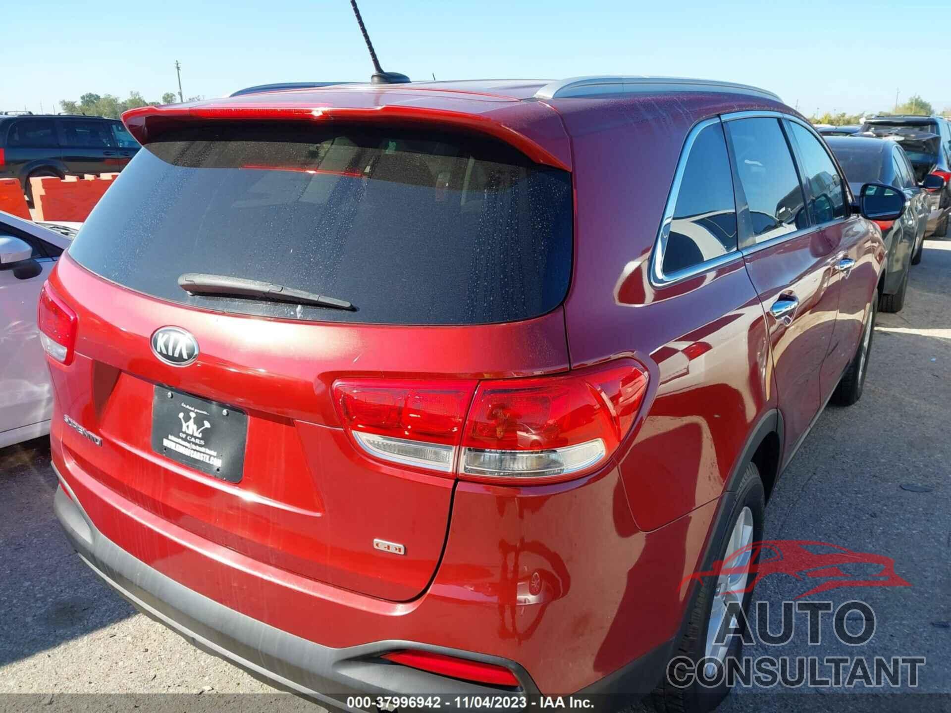 KIA SORENTO 2017 - 5XYPG4A3XHG221315