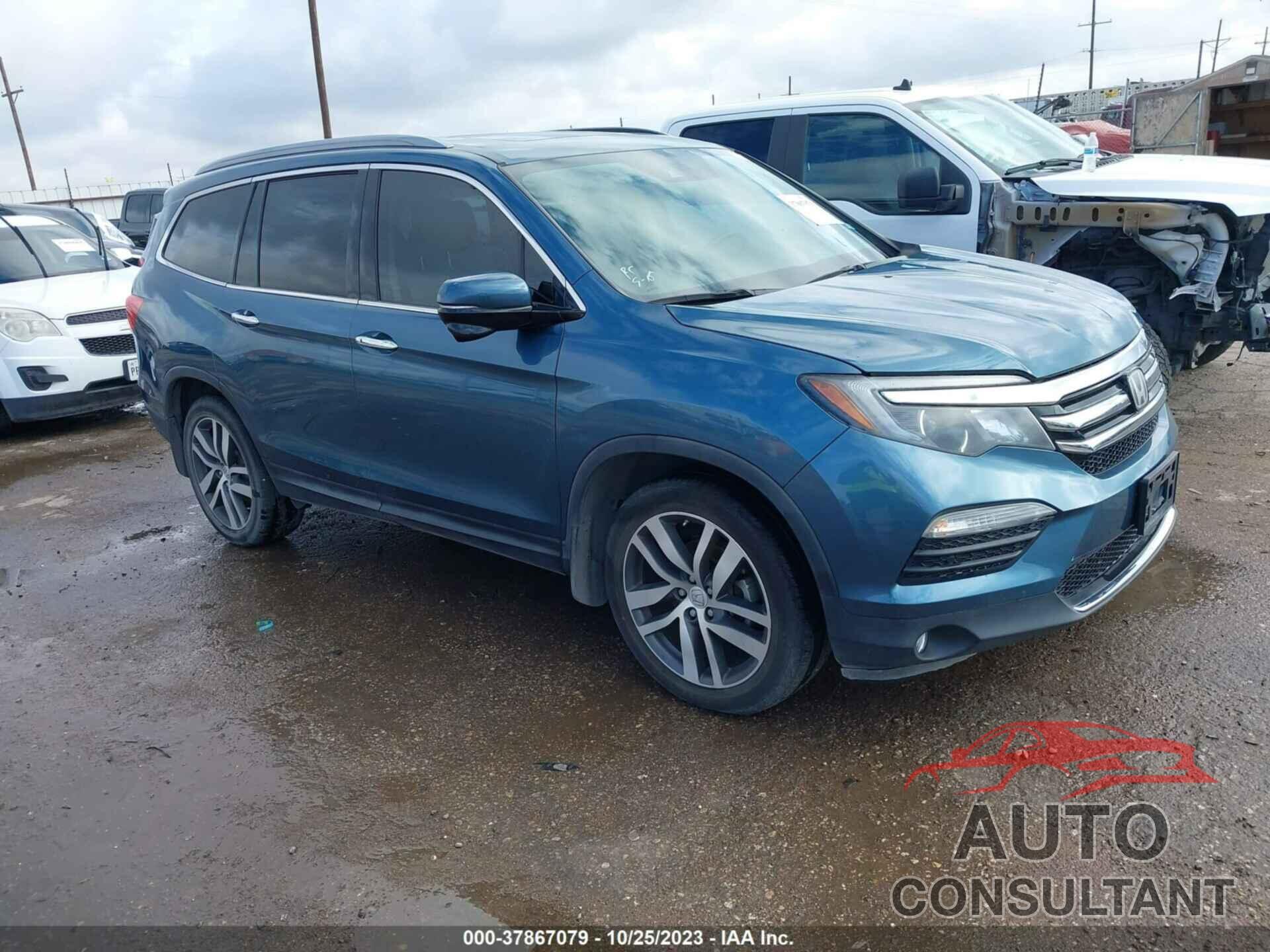 HONDA PILOT 2016 - 5FNYF6H96GB124566