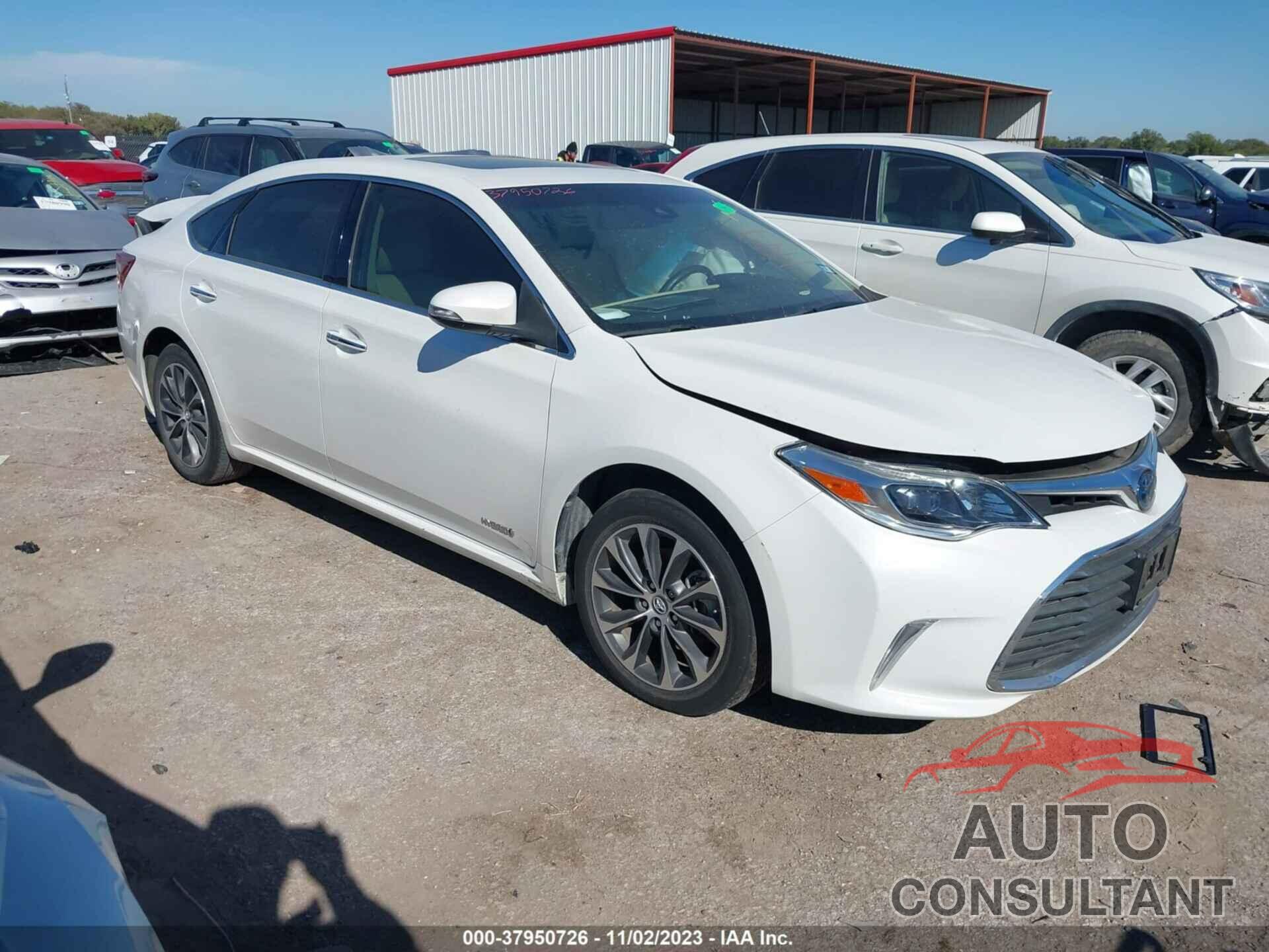 TOYOTA AVALON 2017 - 4T1BD1EBXHU058307