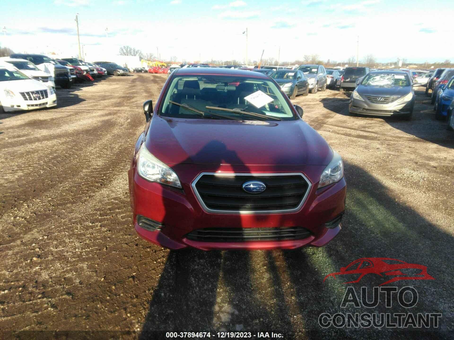 SUBARU LEGACY 2017 - 4S3BNAA61H3016074