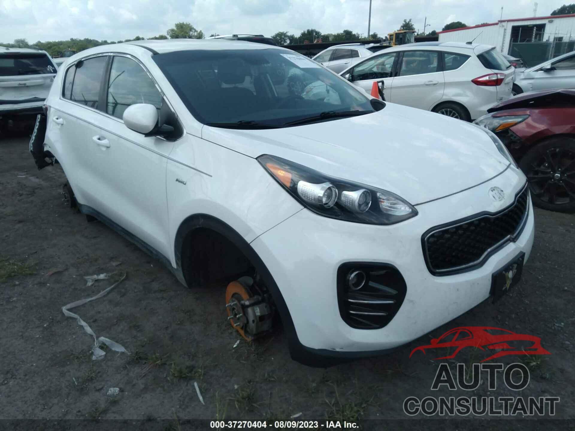 KIA SPORTAGE 2017 - KNDPMCAC9H7257528