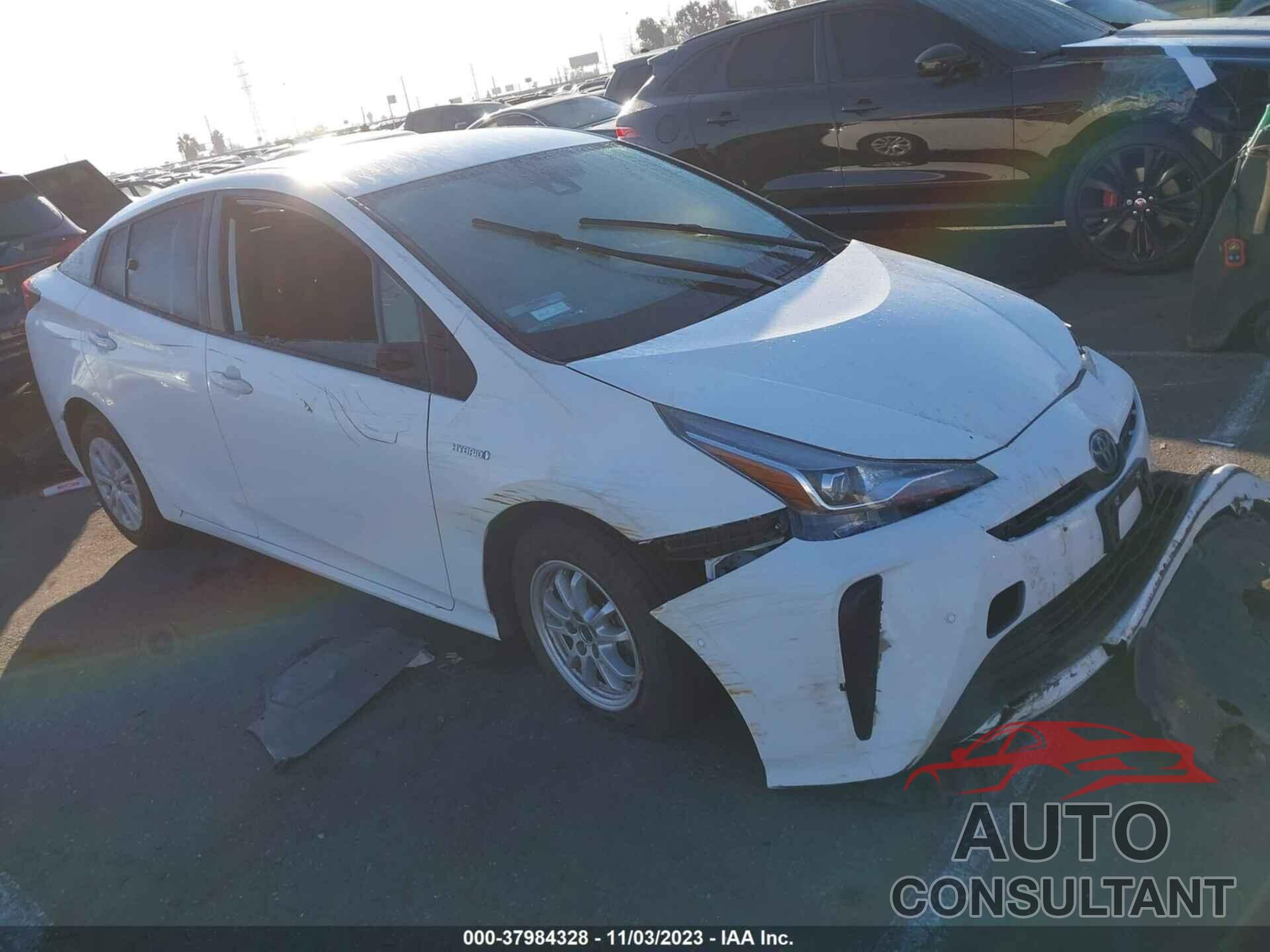 TOYOTA PRIUS 2021 - JTDKAMFUXM3151200