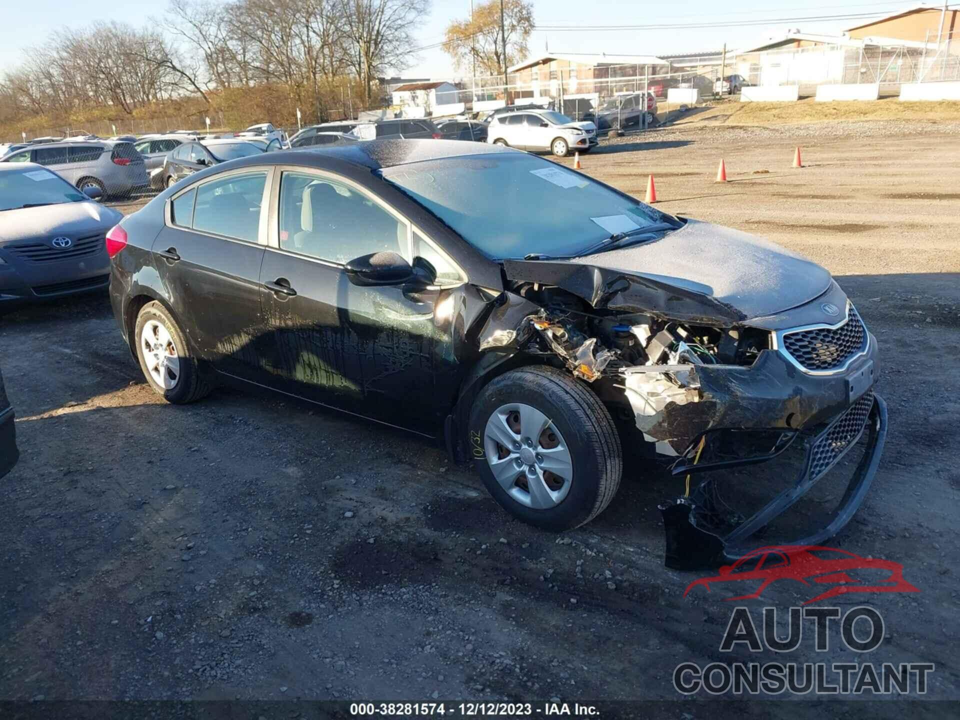 KIA FORTE 2016 - KNAFK4A62G5531029