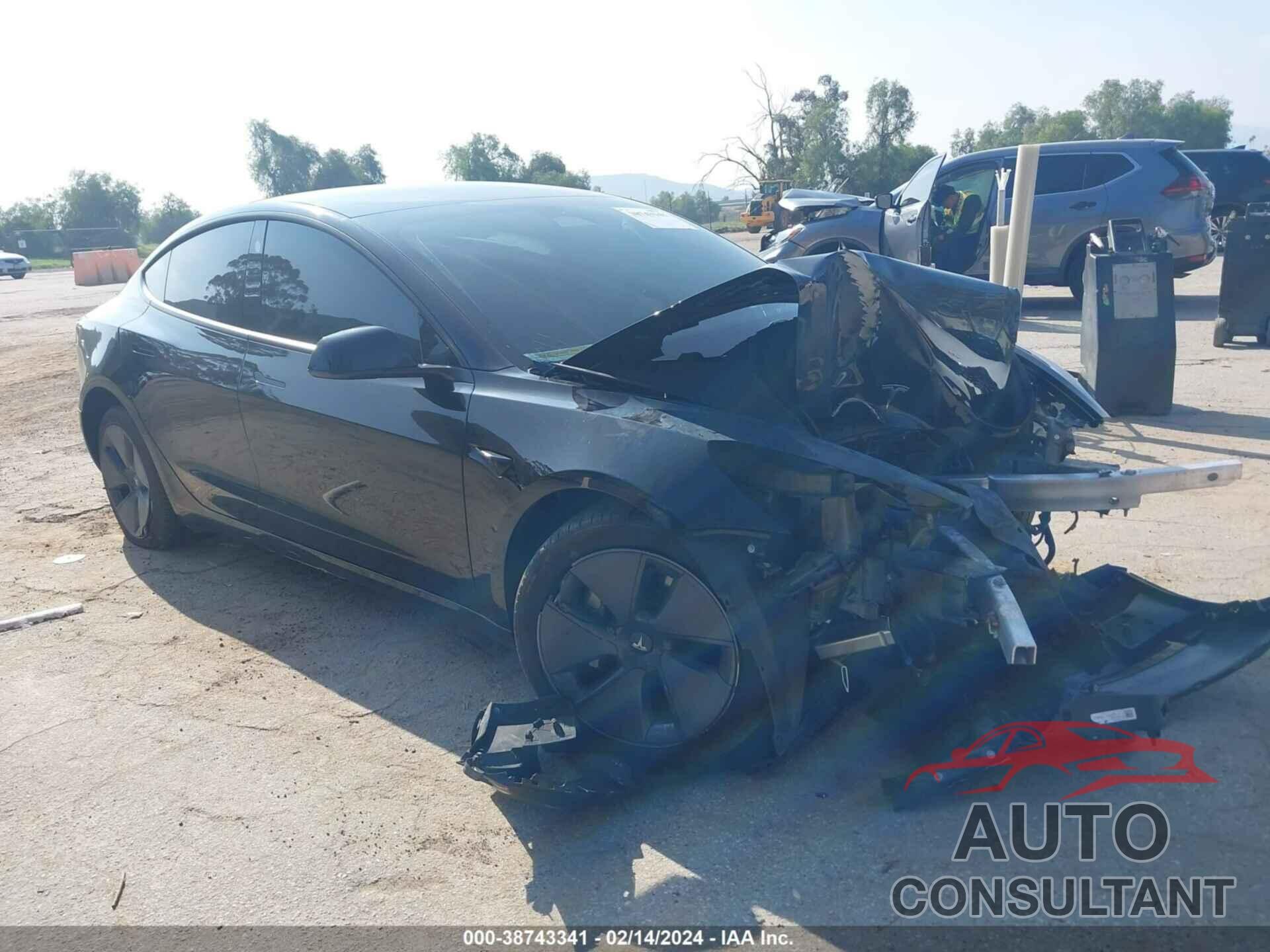 TESLA MODEL 3 2022 - 5YJ3E1EB6NF206303