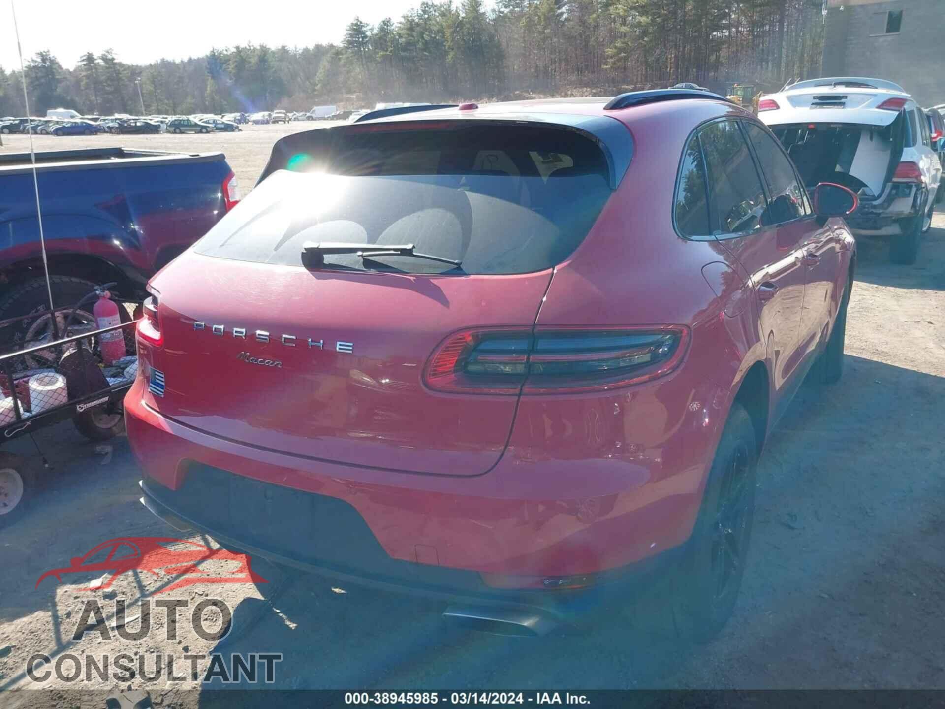 PORSCHE MACAN 2017 - WP1AA2A53HLB09181