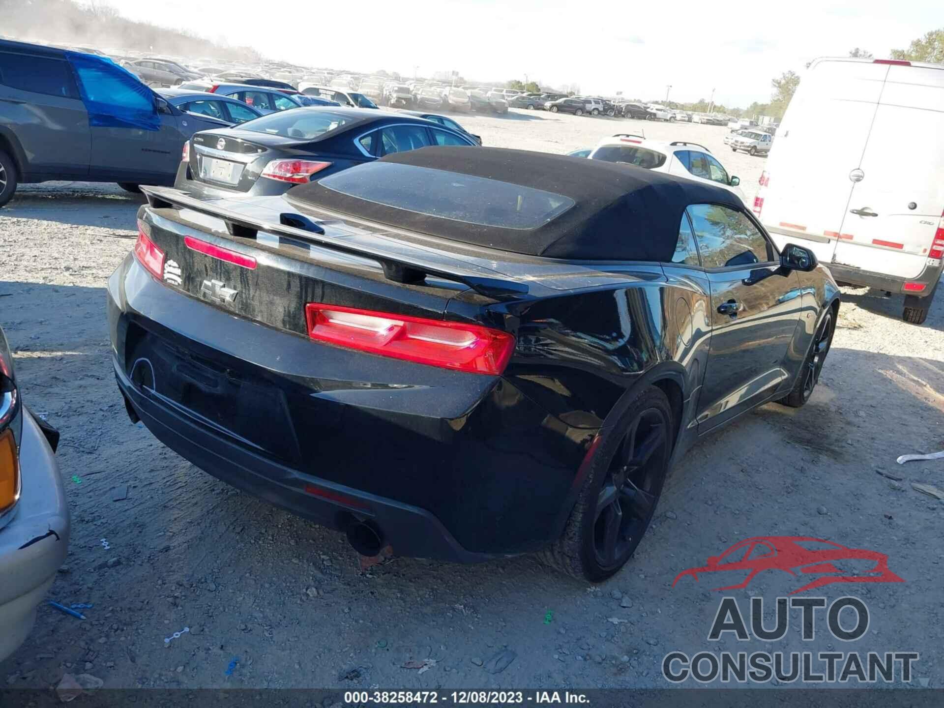 CHEVROLET CAMARO 2017 - 1G1FB3DX8H0129671