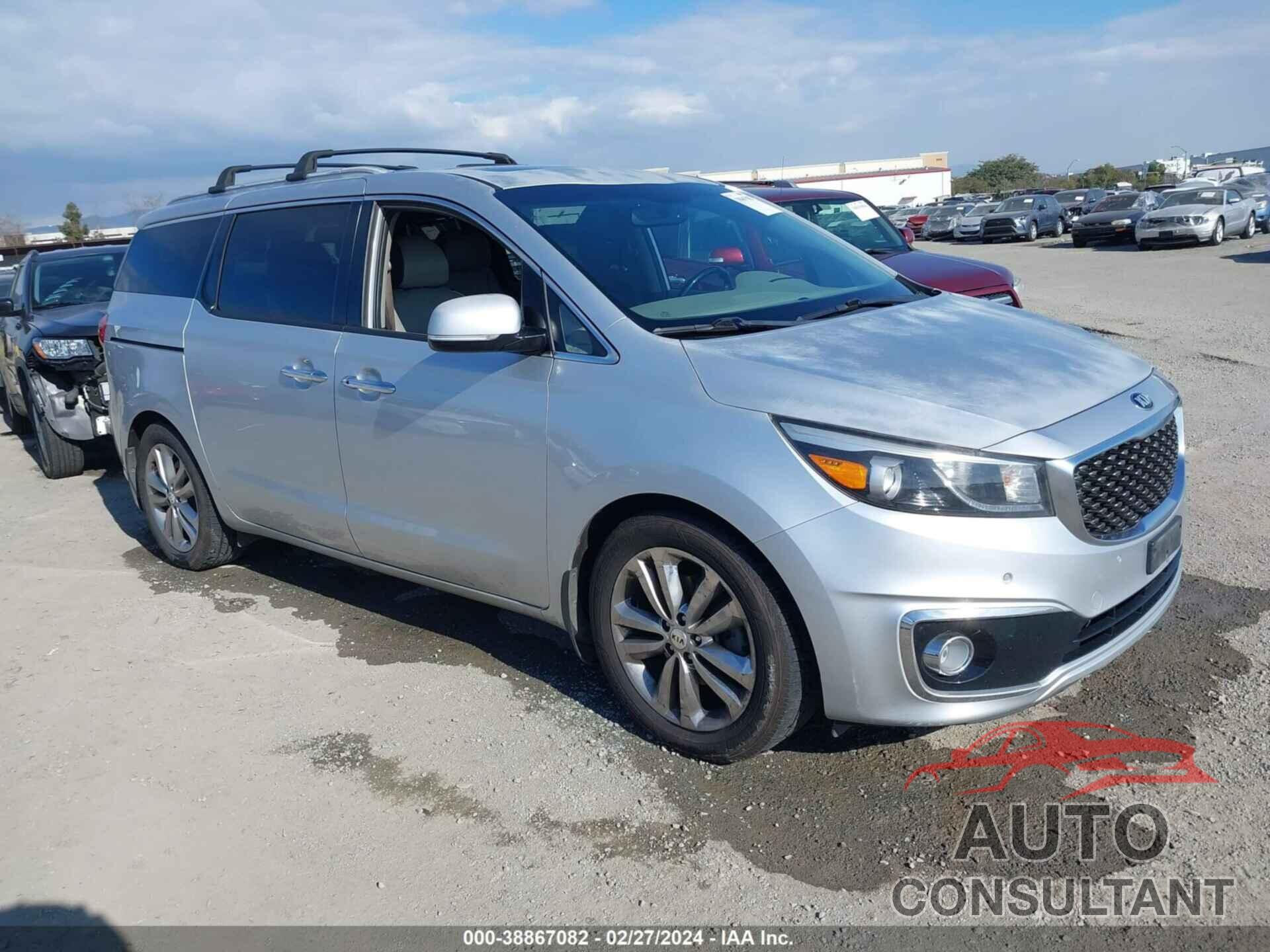 KIA SEDONA 2016 - KNDME5C13G6117227