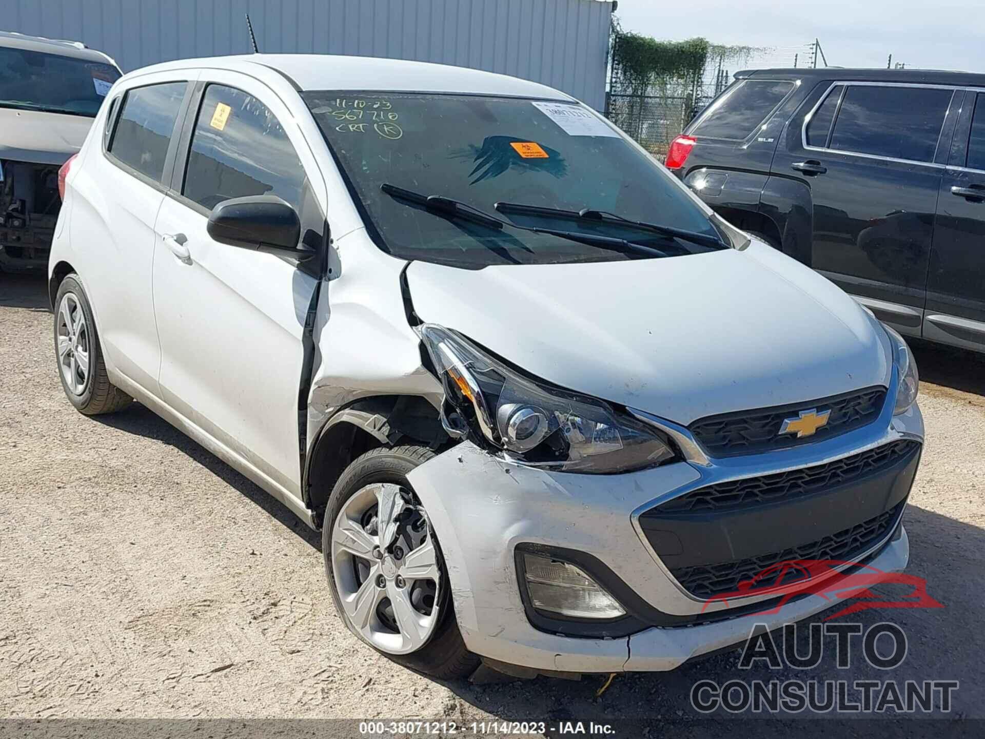 CHEVROLET SPARK 2020 - KL8CB6SA5LC422390