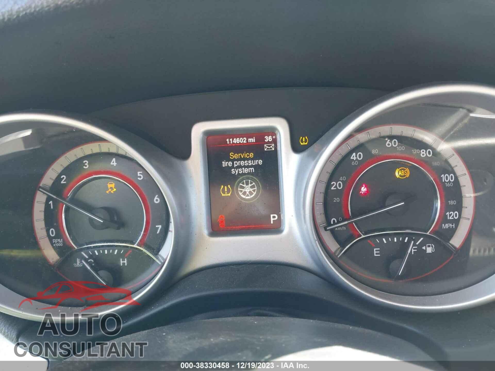 DODGE JOURNEY 2015 - 3C4PDCAB2FT713370