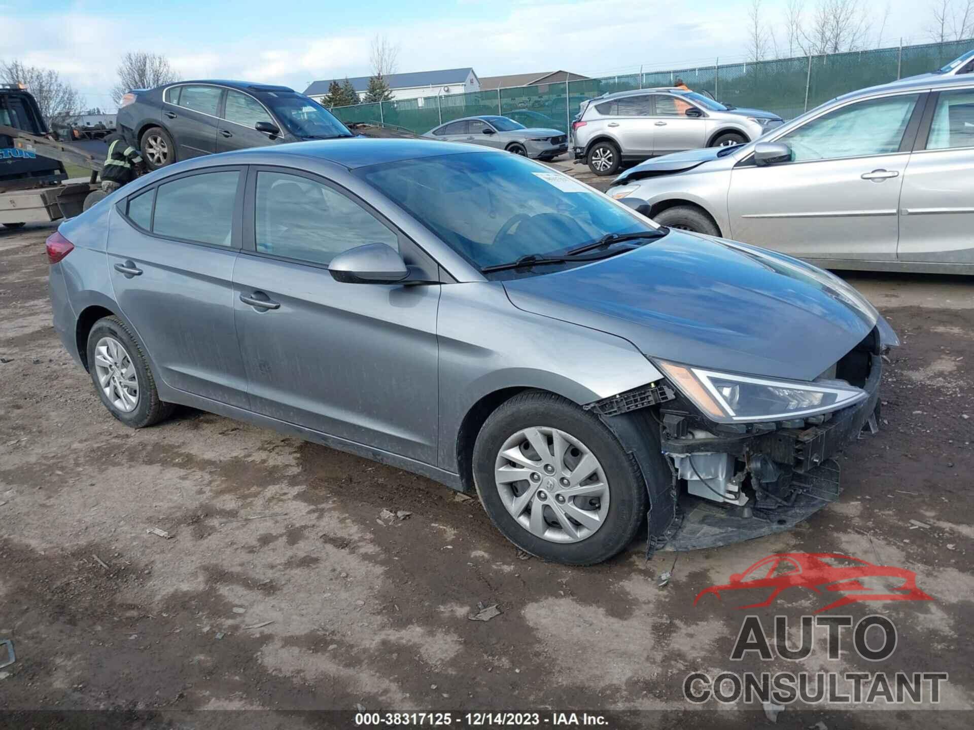 HYUNDAI ELANTRA 2019 - KMHD74LF4KU833747