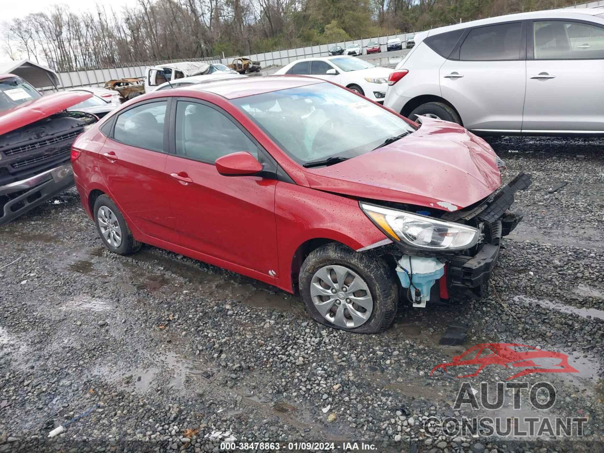 HYUNDAI ACCENT 2017 - KMHCT4AE7HU376555