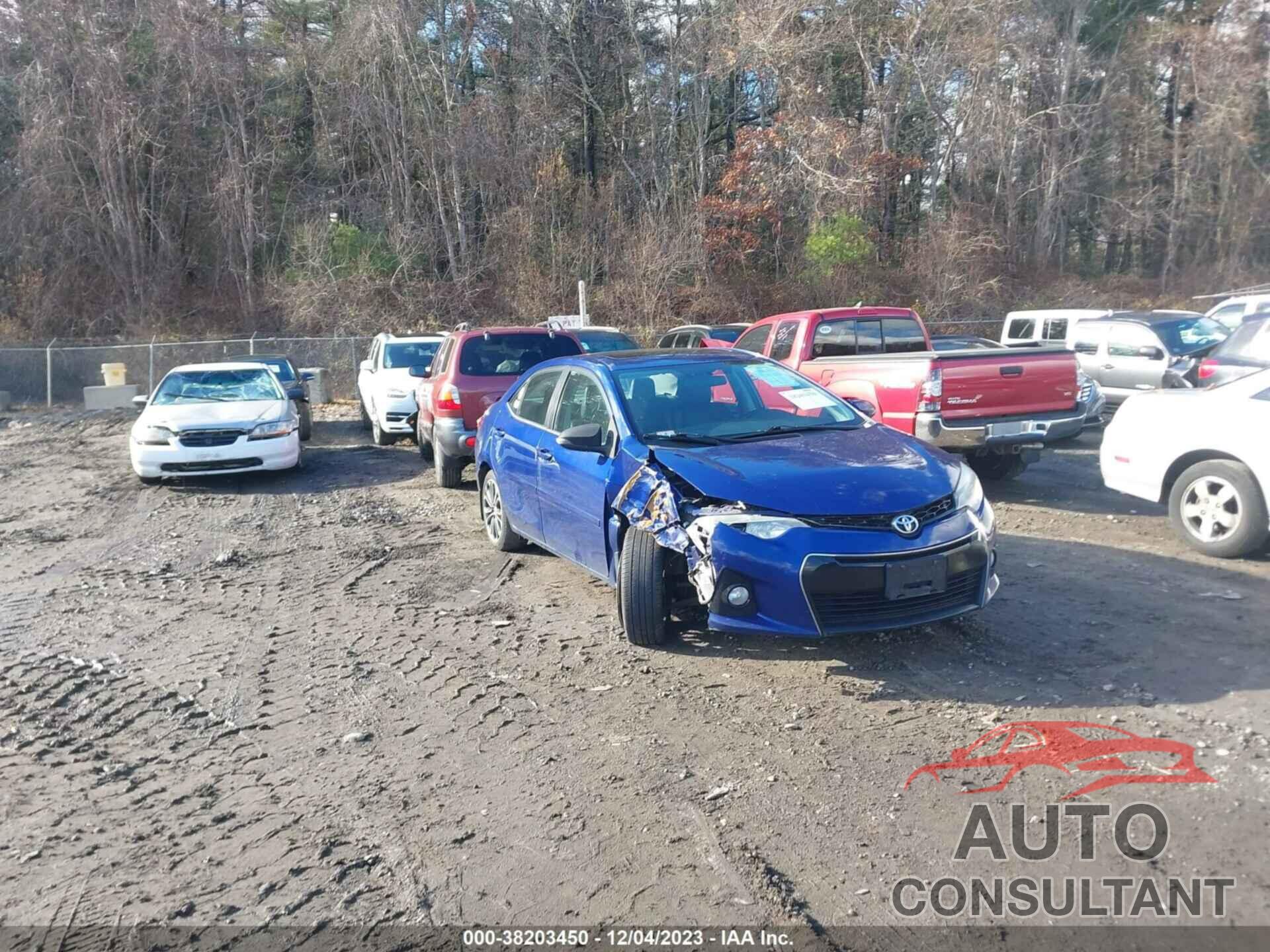 TOYOTA COROLLA 2016 - 2T1BURHE3GC568485
