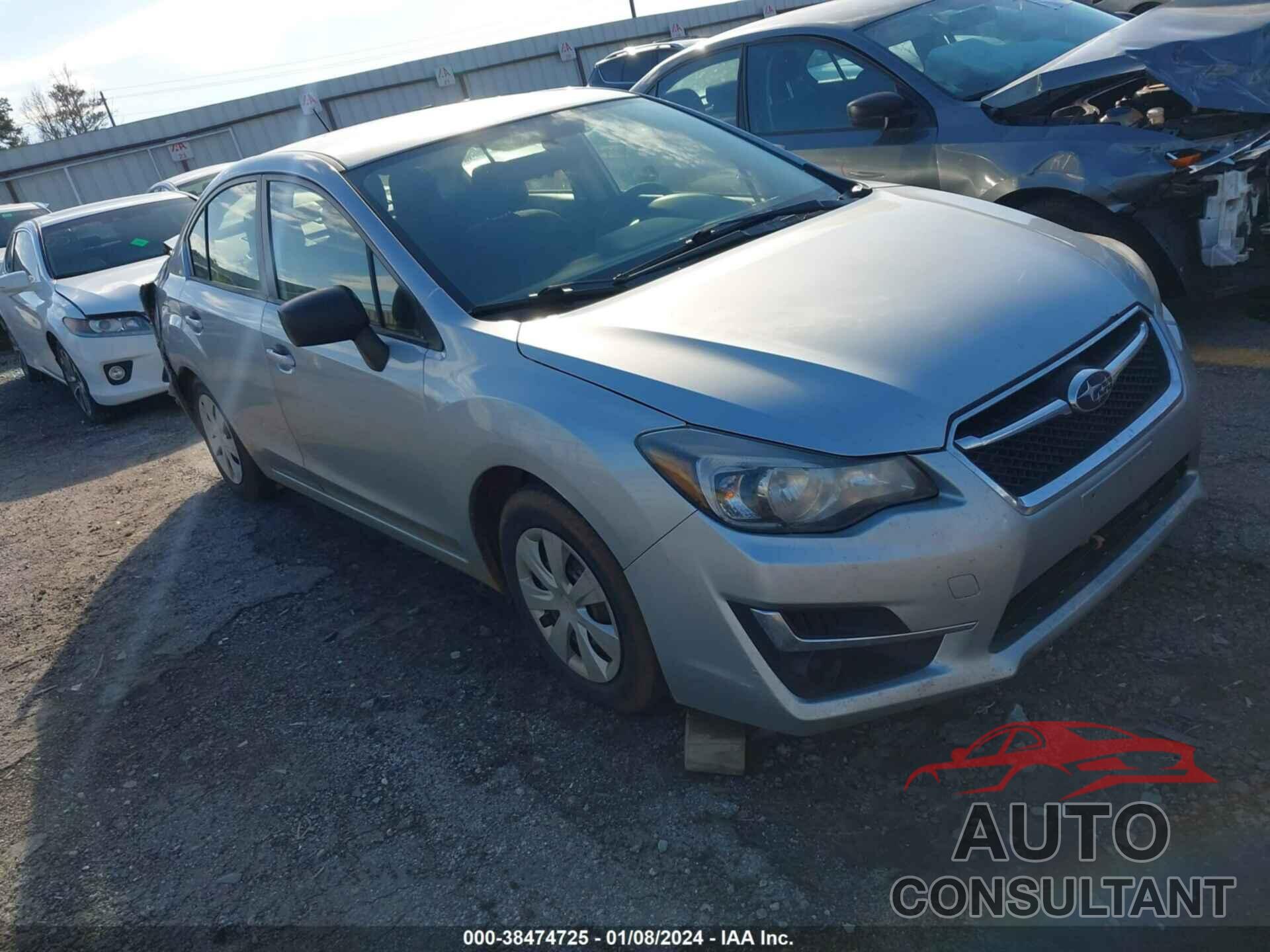 SUBARU IMPREZA 2016 - JF1GJAA69GH007910