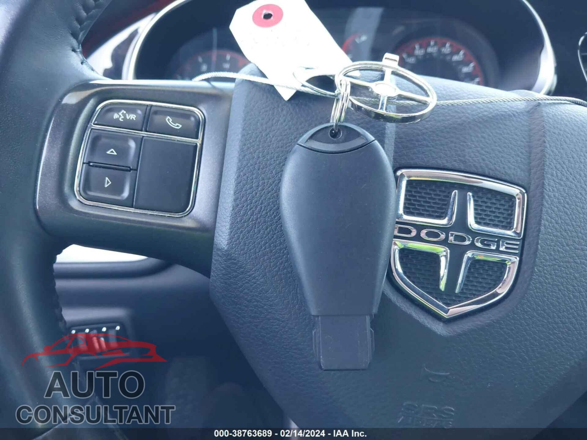 DODGE DART 2016 - 1C3CDFBBXGD578892