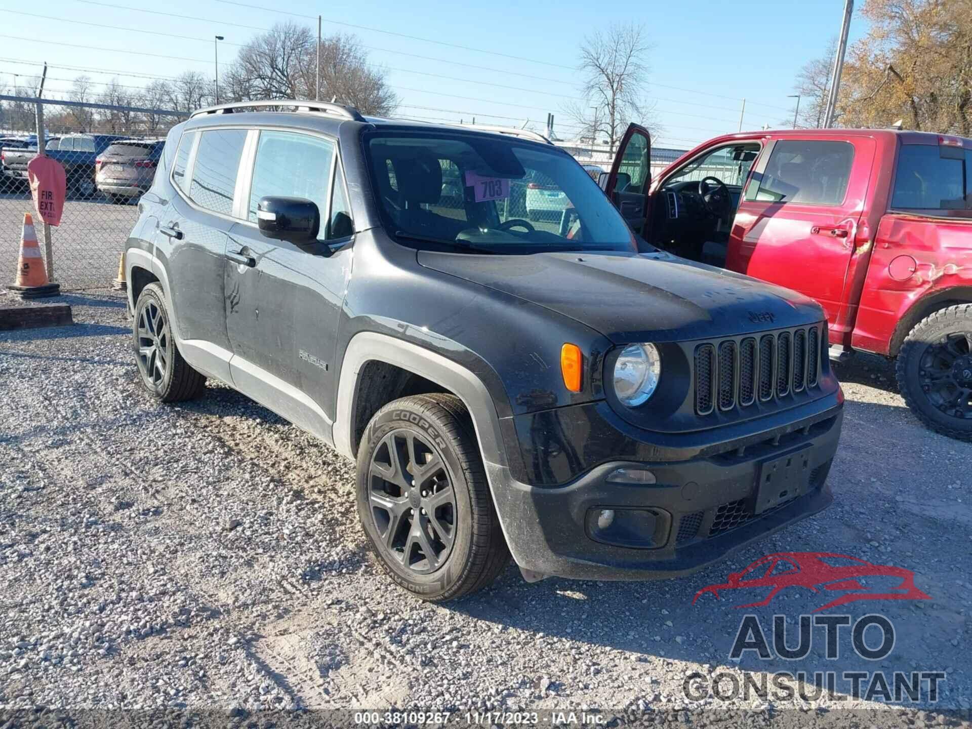 JEEP RENEGADE 2016 - ZACCJBBT7GPD60920