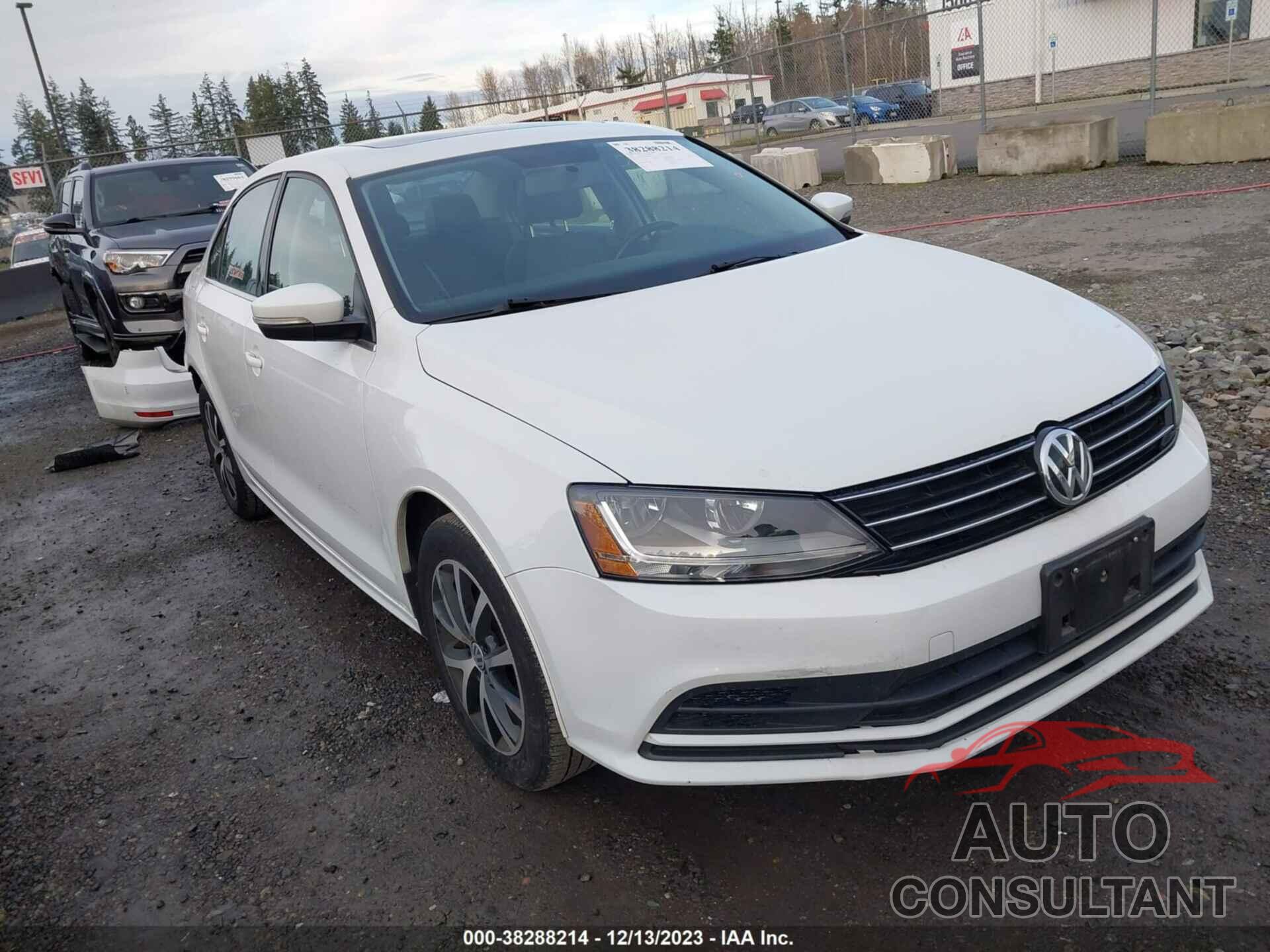 VOLKSWAGEN JETTA 2017 - 3VWDB7AJ2HM288122