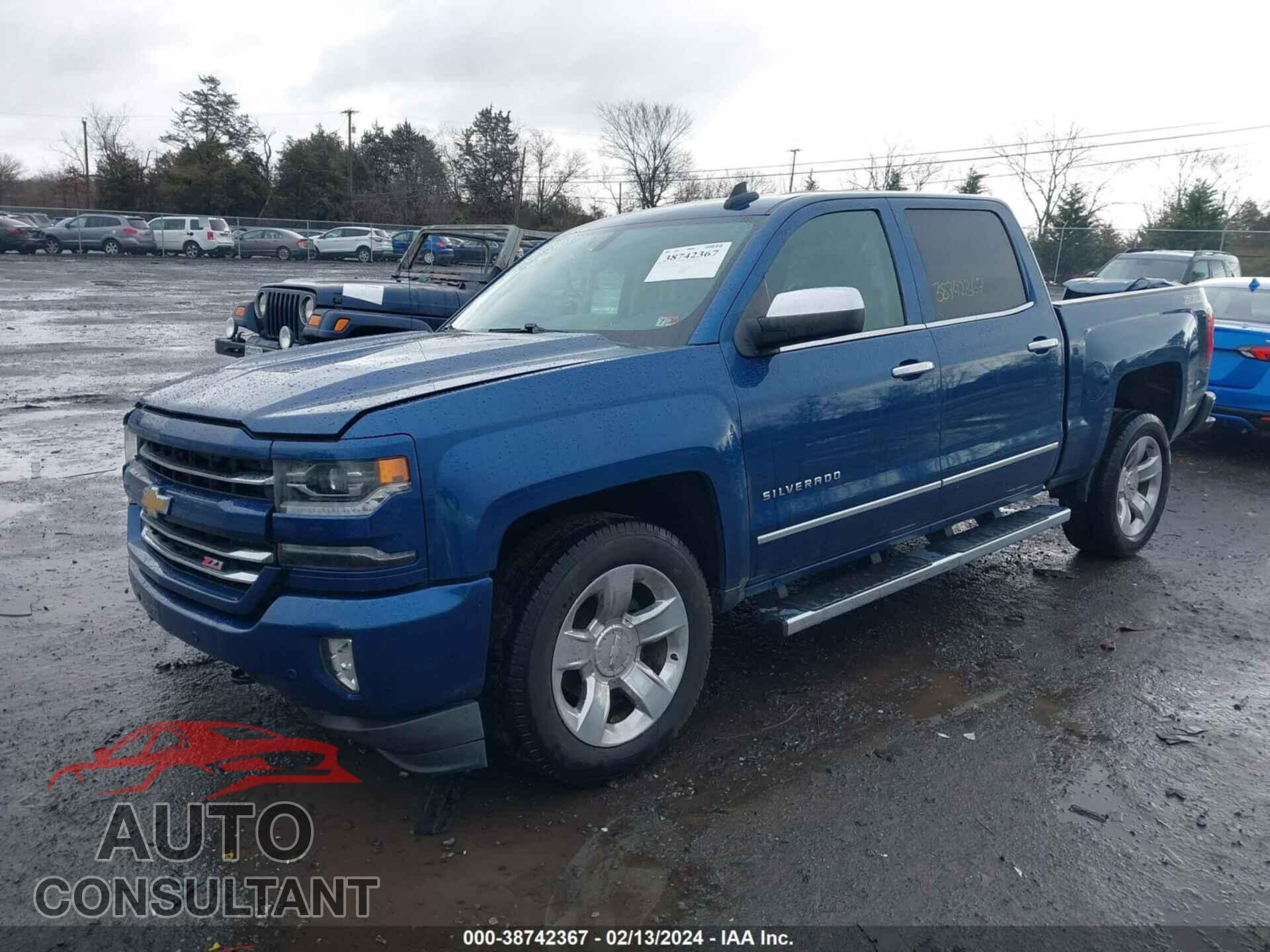 CHEVROLET SILVERADO 1500 2017 - 3GCUKSEC8HG470732