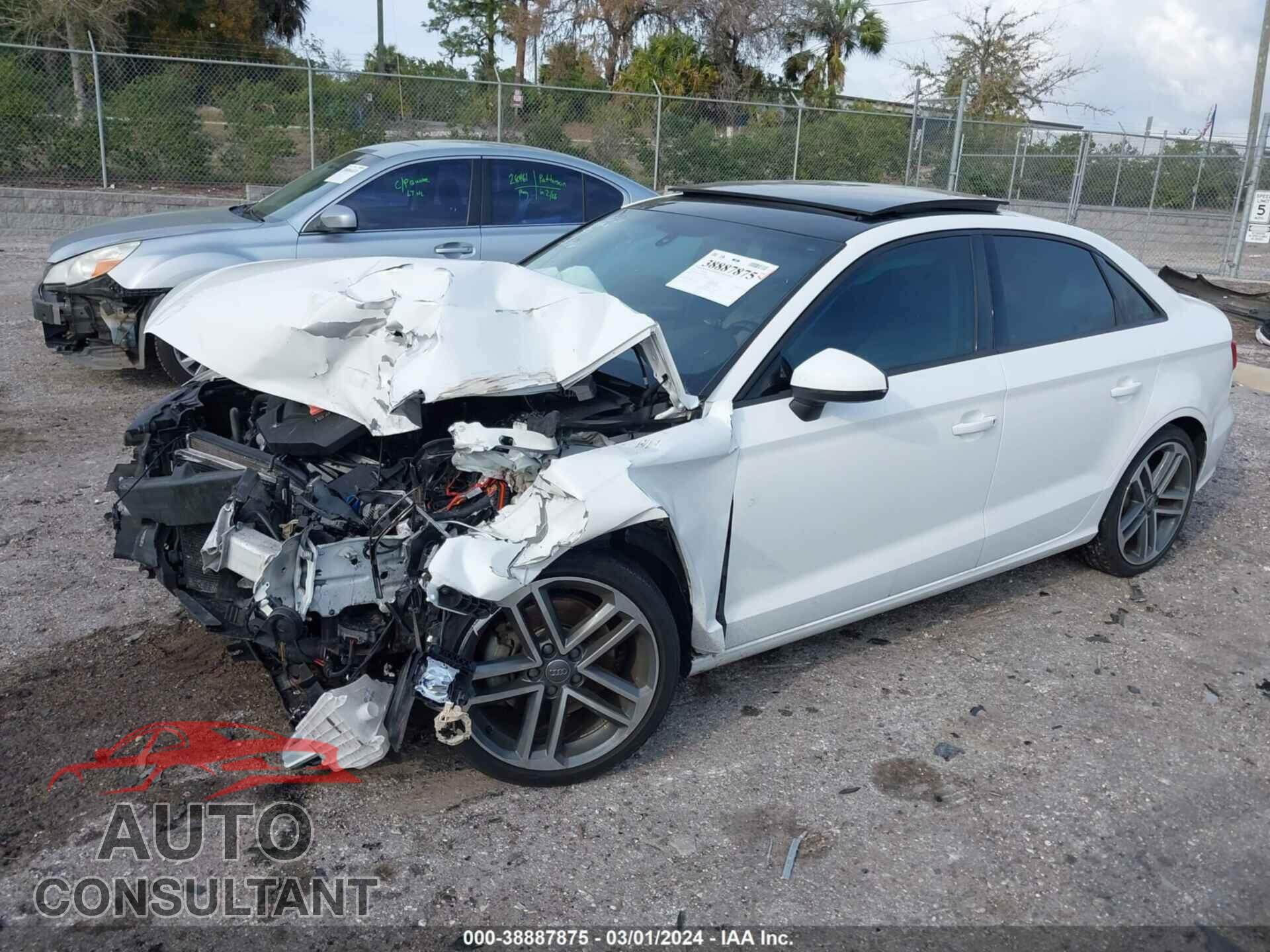AUDI A3 2017 - WAUAUGFF9H1029139