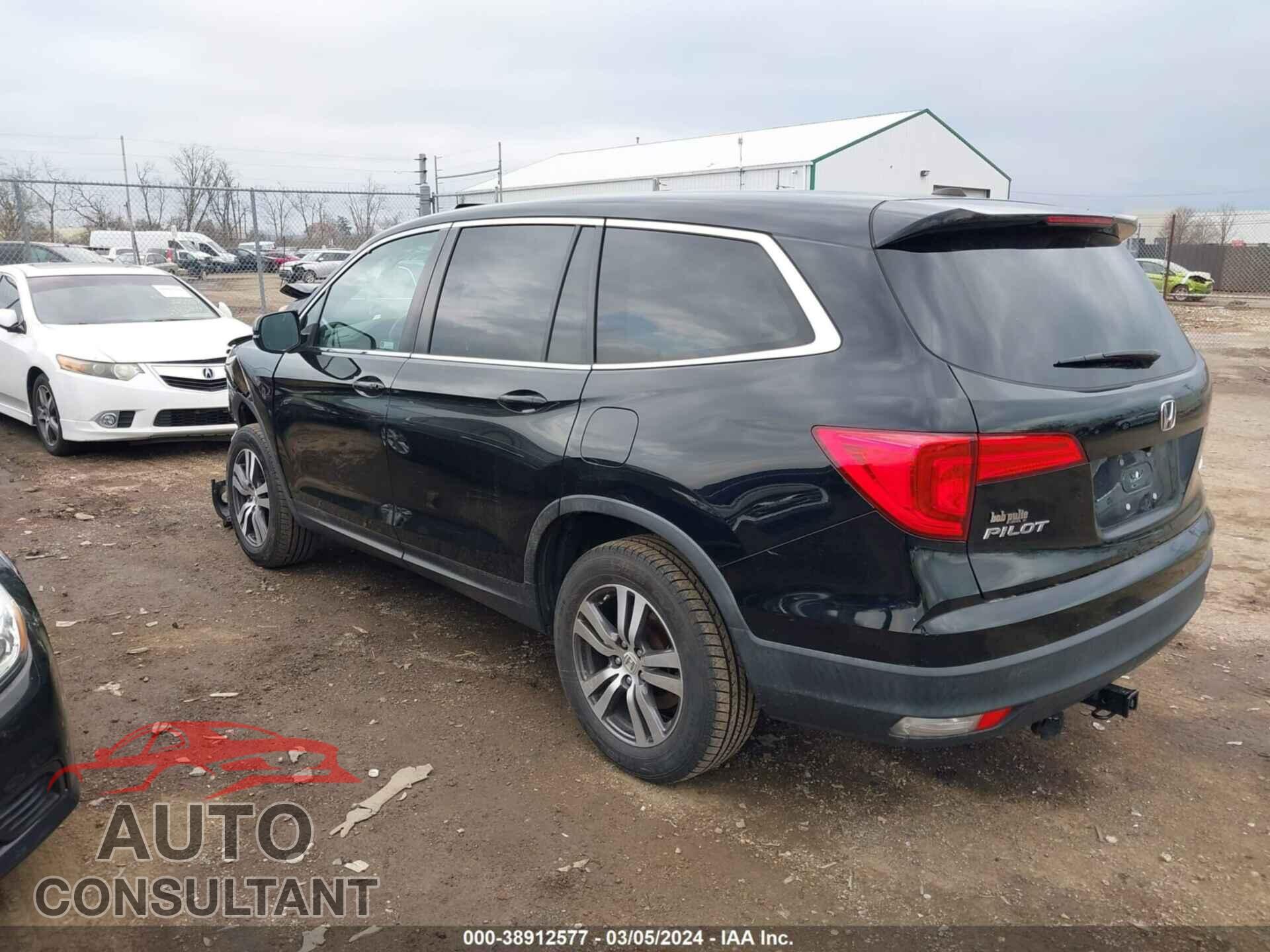 HONDA PILOT 2017 - 5FNYF6H70HB102756