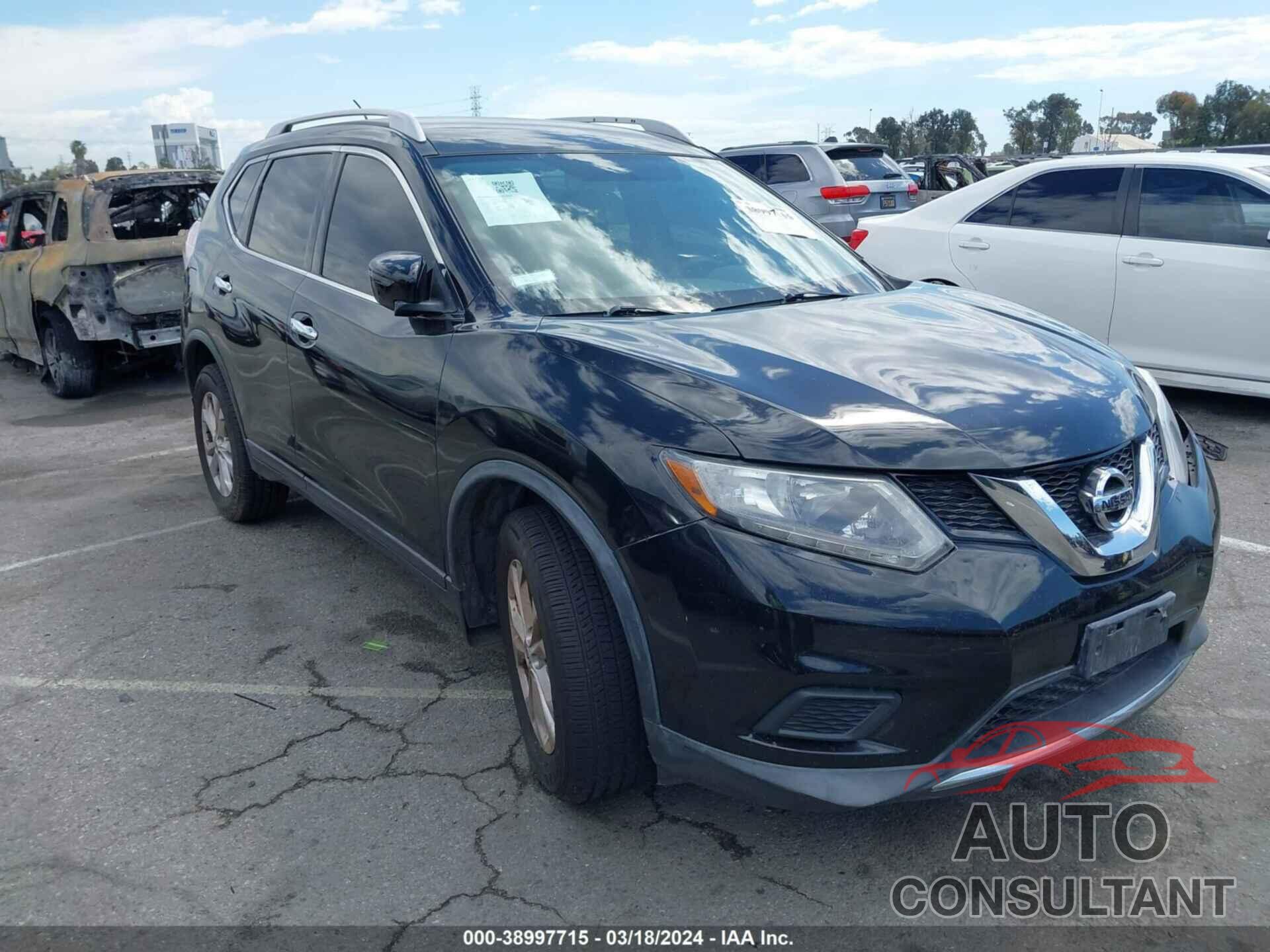 NISSAN ROGUE 2016 - KNMAT2MT7GP645967