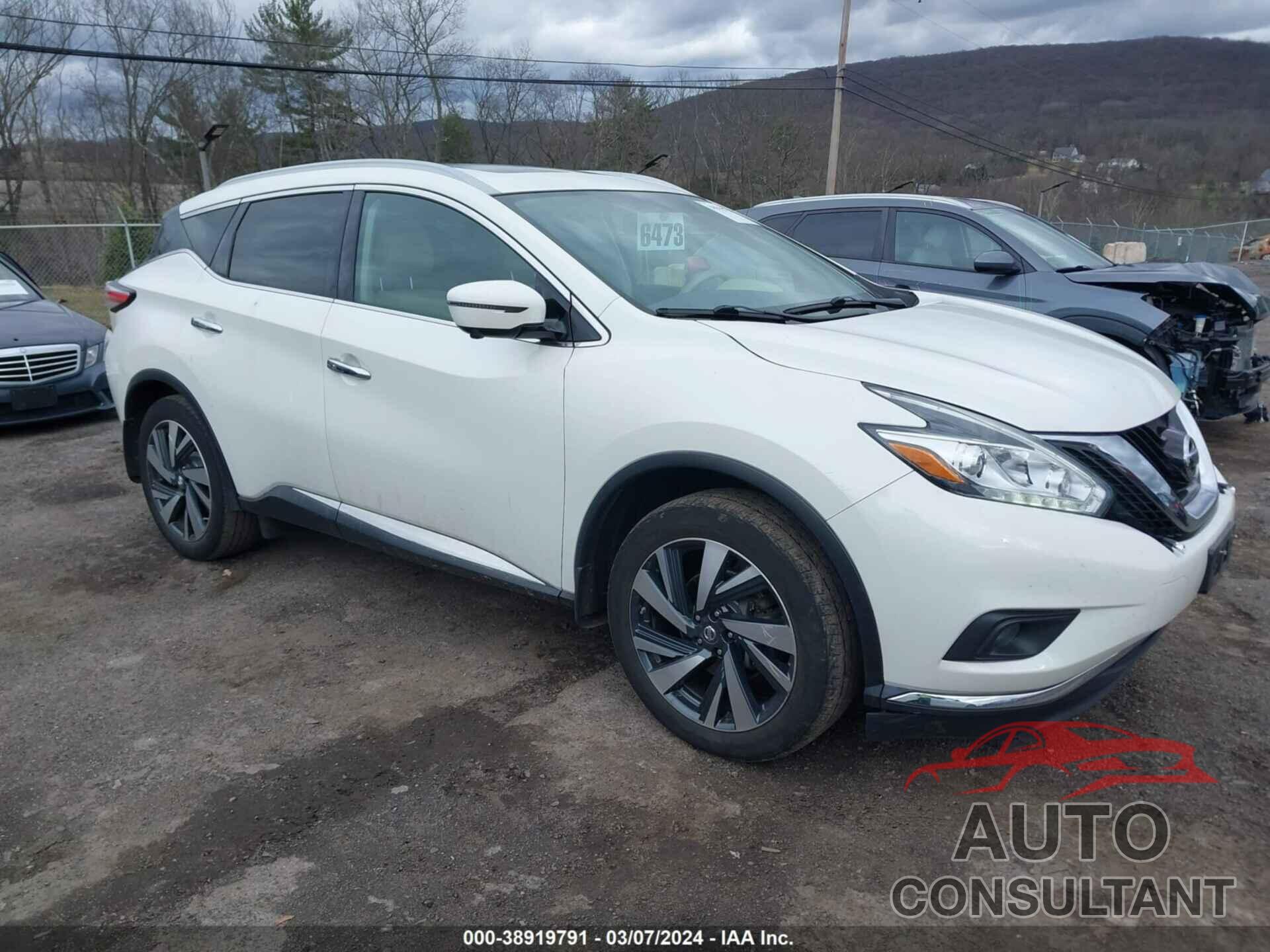 NISSAN MURANO 2018 - 5N1AZ2MHXJN126453