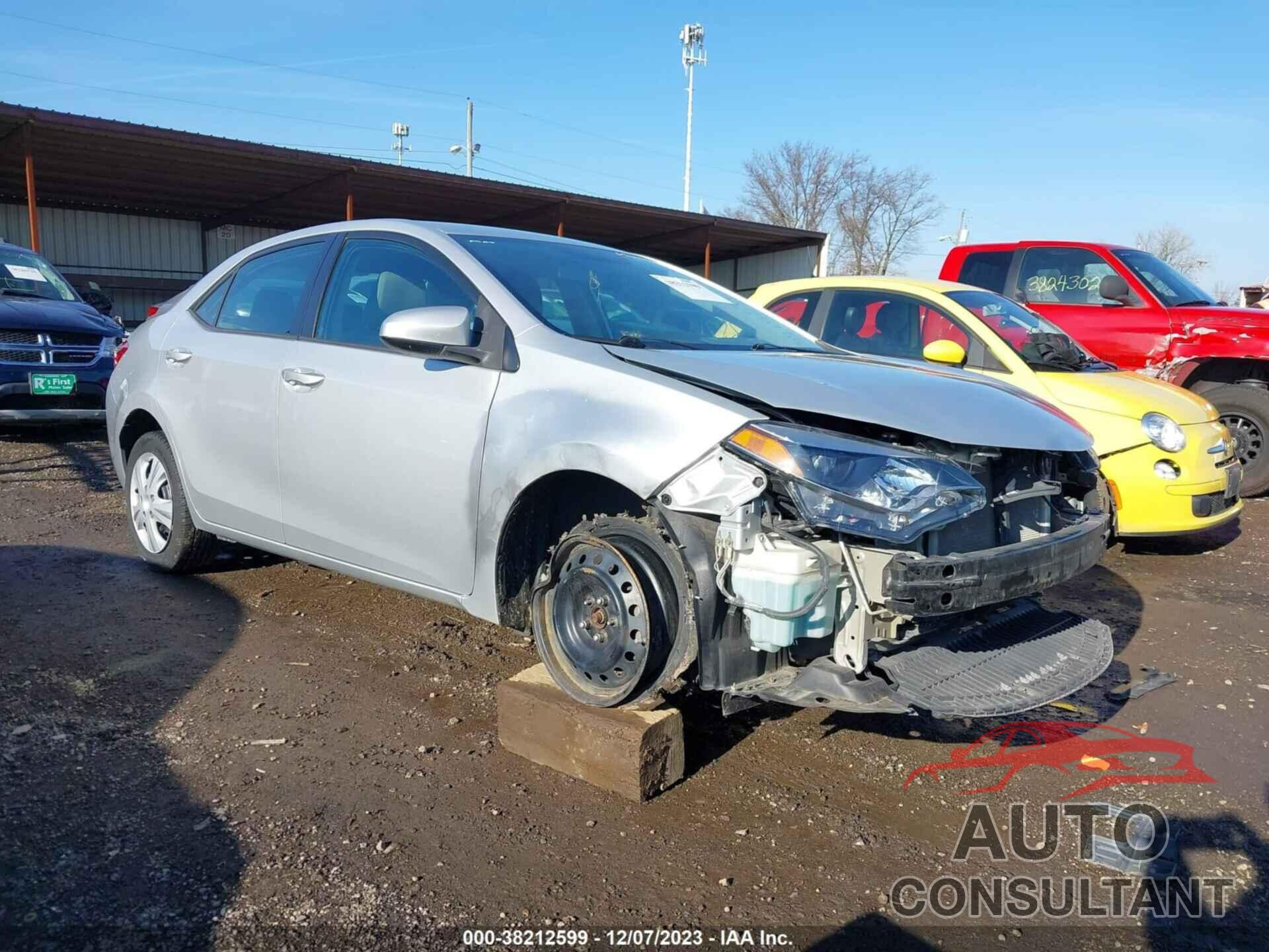 TOYOTA COROLLA 2015 - 5YFBURHE7FP231719