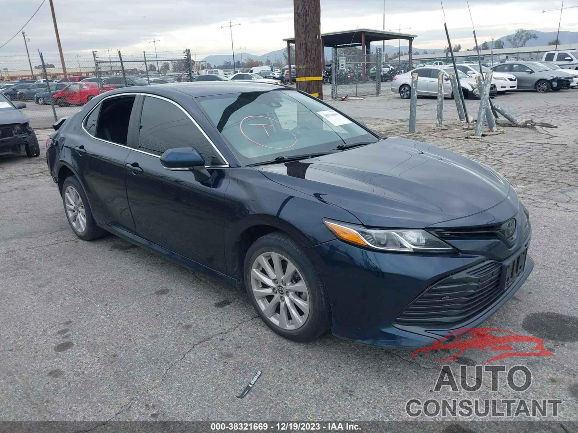TOYOTA CAMRY 2020 - 4T1L11BK4LU019349