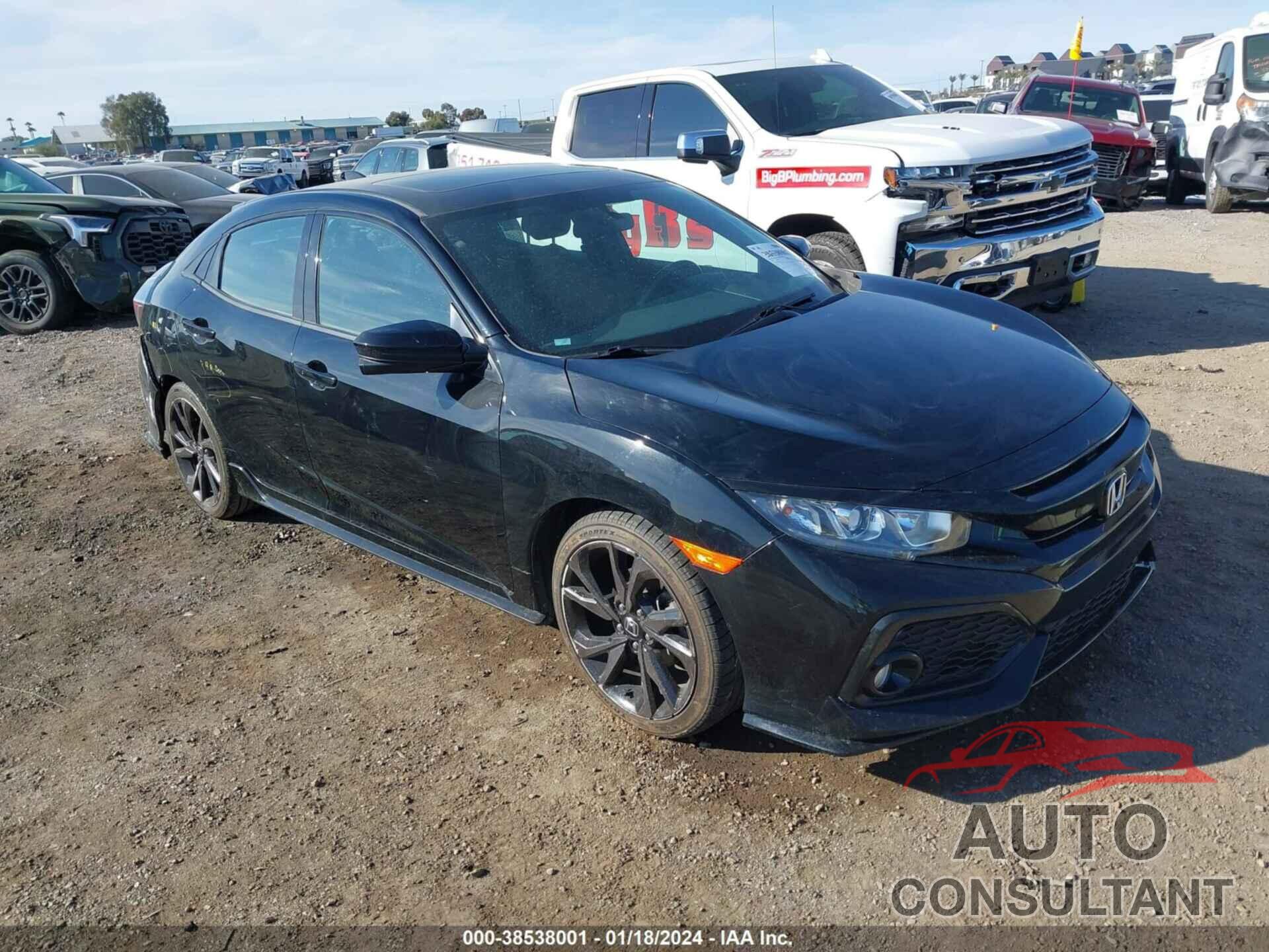 HONDA CIVIC 2017 - SHHFK7G48HU303349