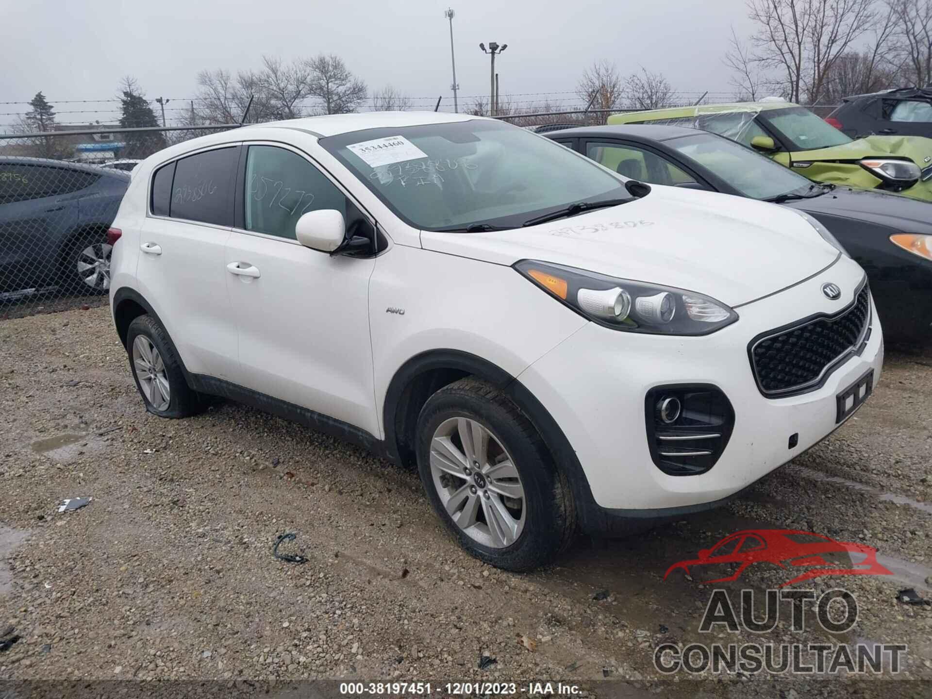 KIA SPORTAGE 2017 - KNDPMCAC6H7246325