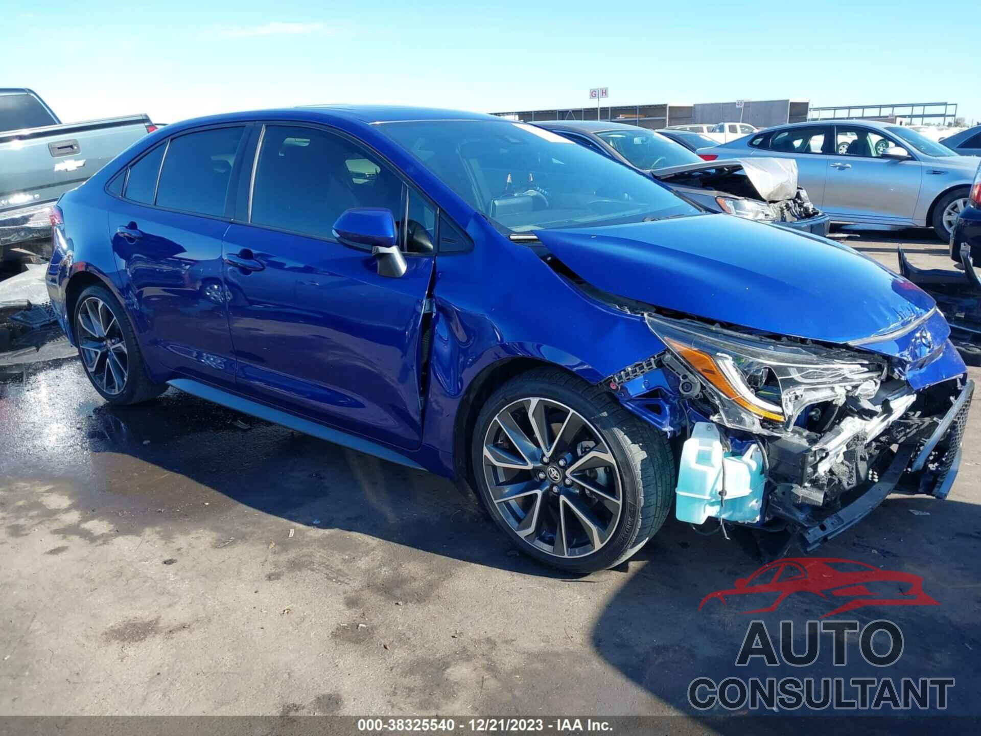TOYOTA COROLLA 2020 - JTDP4RCEXLJ013318