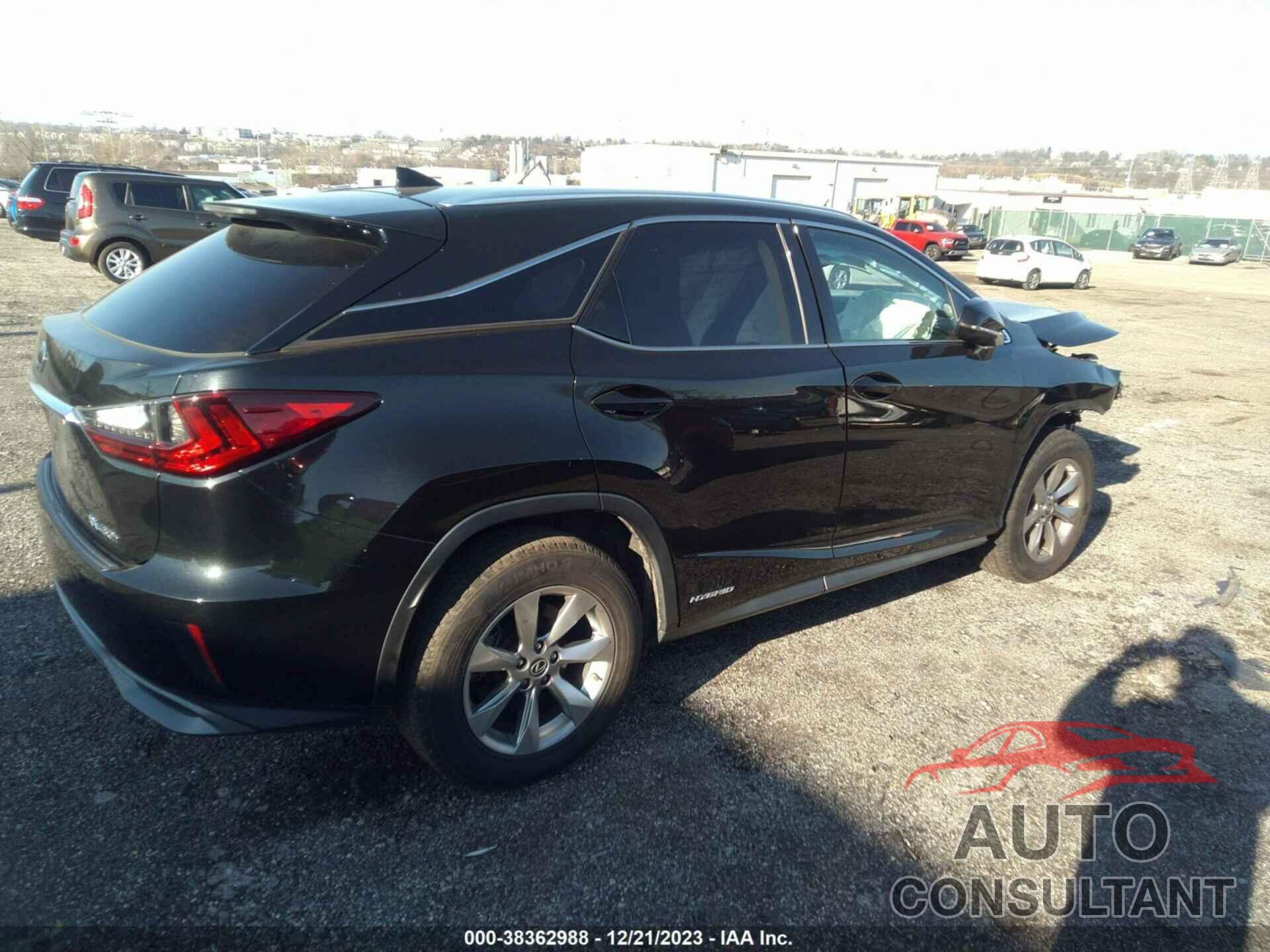 LEXUS RX 2018 - 2T2BGMCA6JC027027