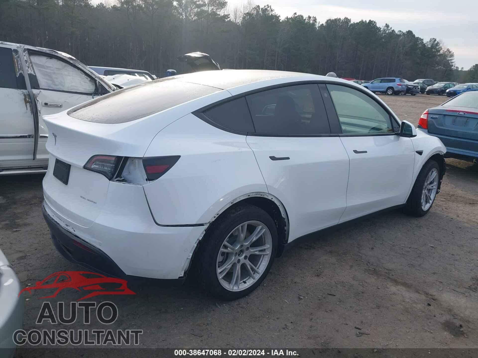 TESLA MODEL Y 2022 - 7SAYGDEE0NF445781