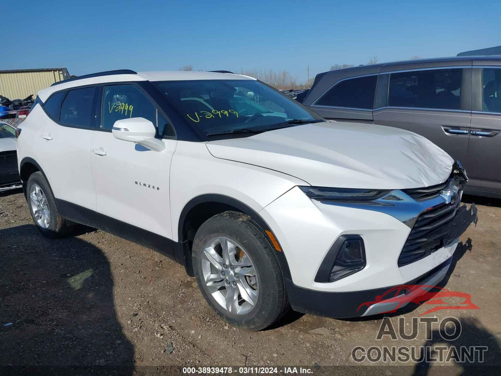 CHEVROLET BLAZER 2020 - 3GNKBHRS8LS552999