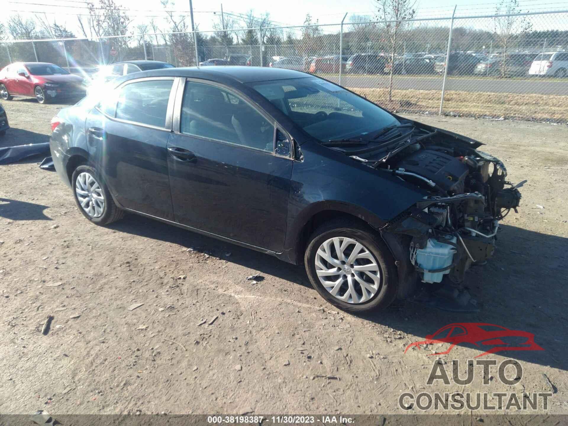 TOYOTA COROLLA 2019 - 5YFBURHE9KP933051