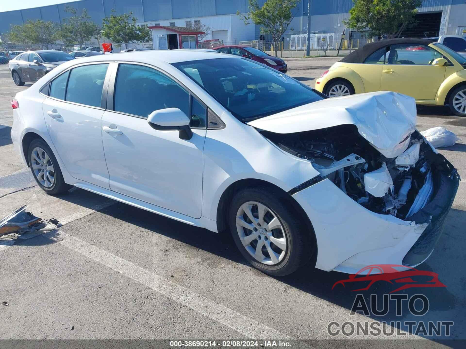 TOYOTA COROLLA 2021 - 5YFEPMAE6MP217616