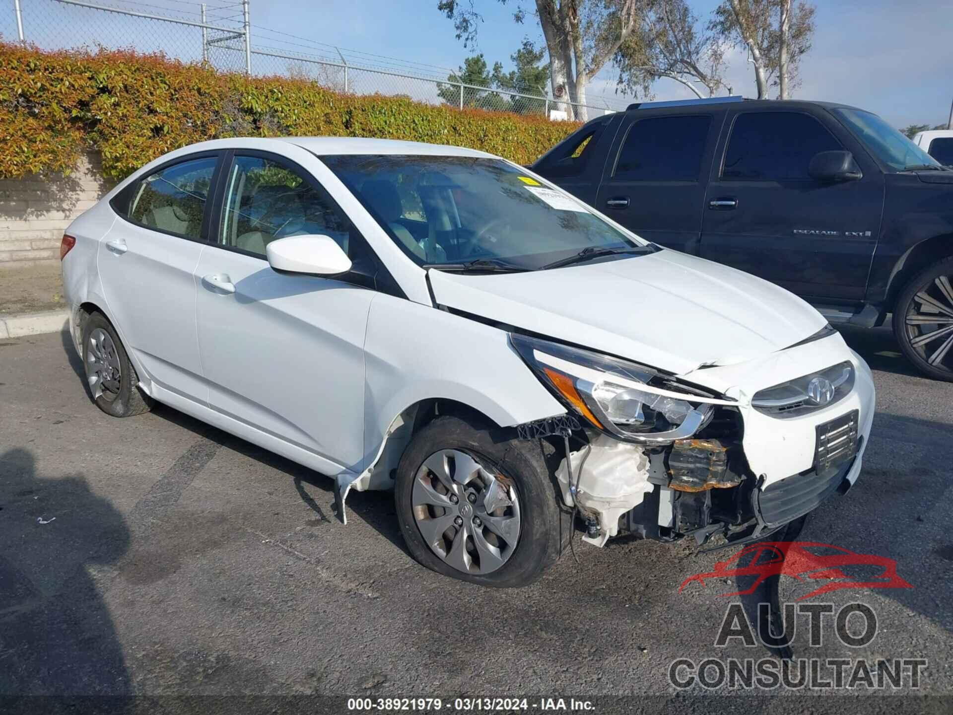 HYUNDAI ACCENT 2017 - KMHCT4AE4HU241405