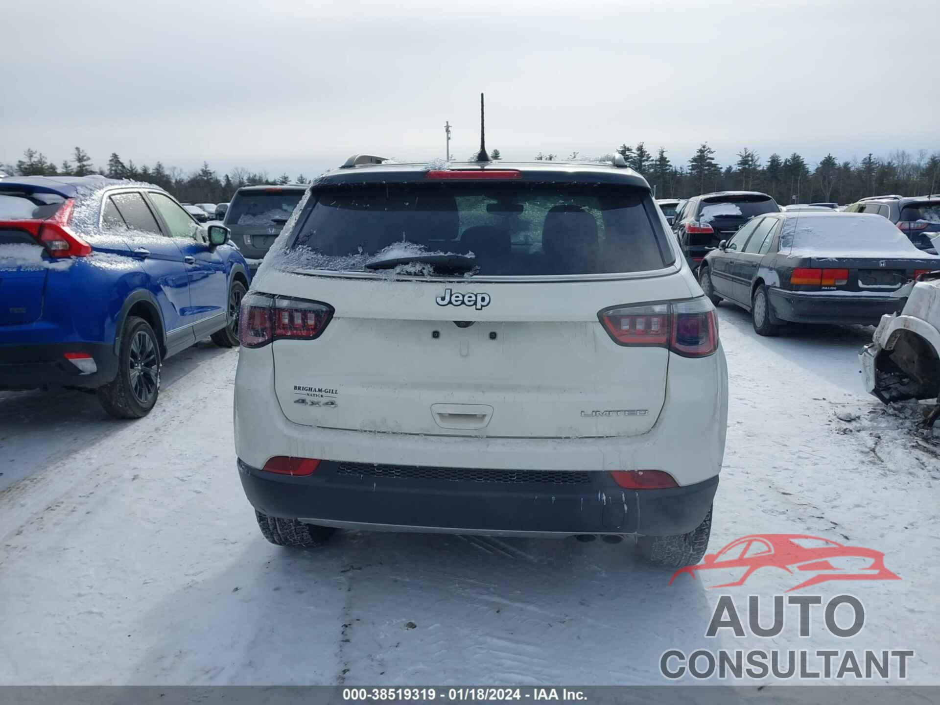 JEEP NEW COMPASS 2017 - 3C4NJDCB9HT666330