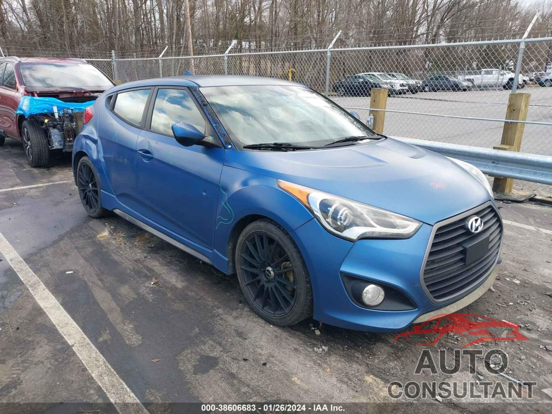 HYUNDAI VELOSTER 2016 - KMHTC6AE7GU250741