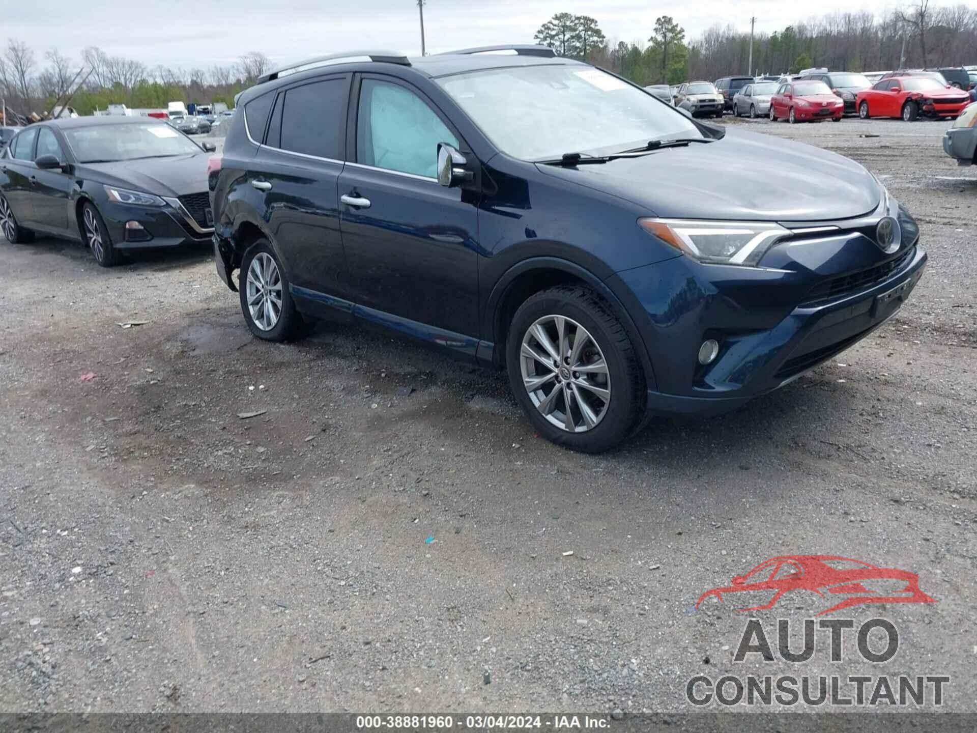 TOYOTA RAV4 2017 - 2T3DFREV8HW614665