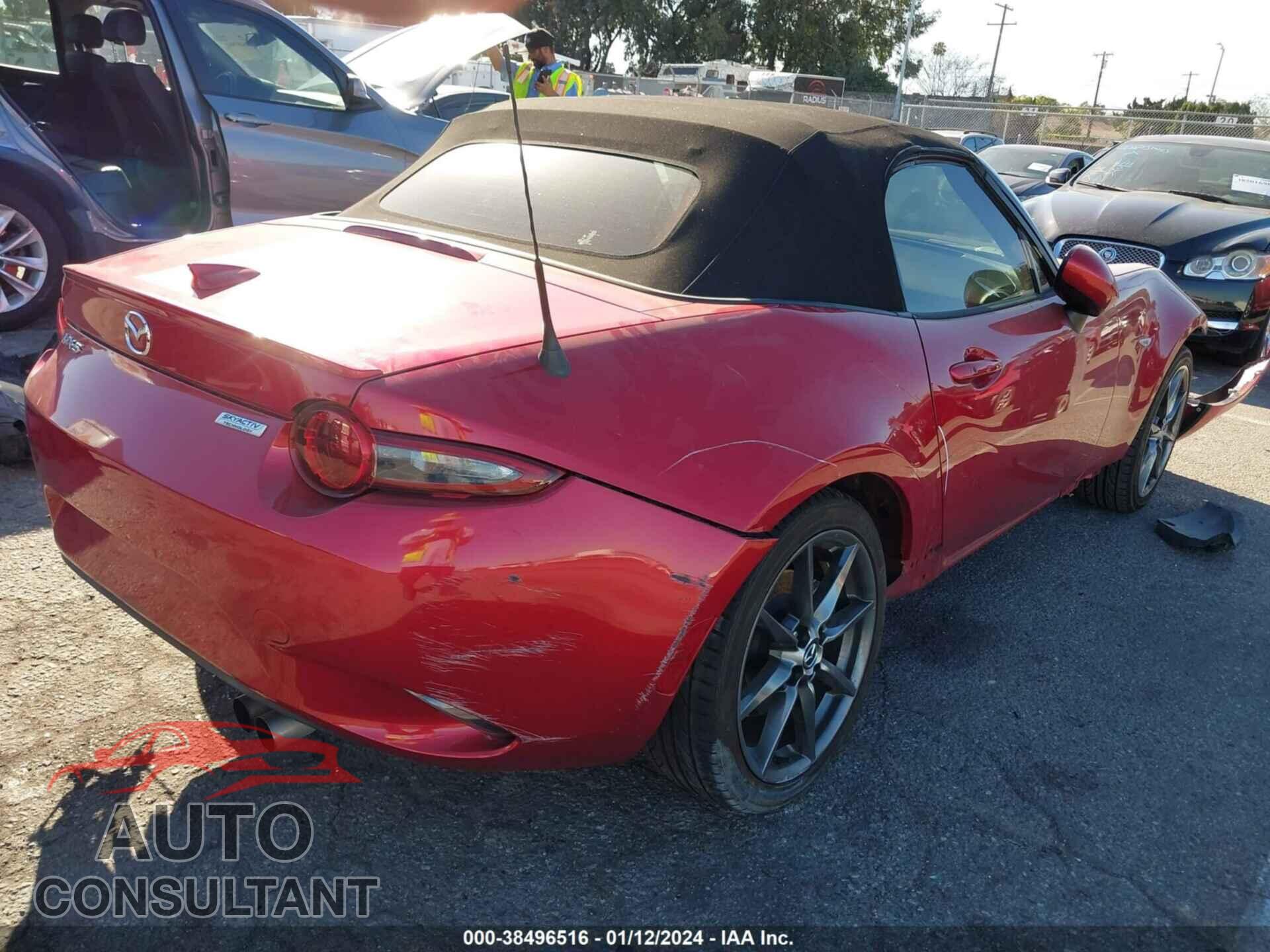 MAZDA MX-5 MIATA 2017 - JM1NDAD74H0122749