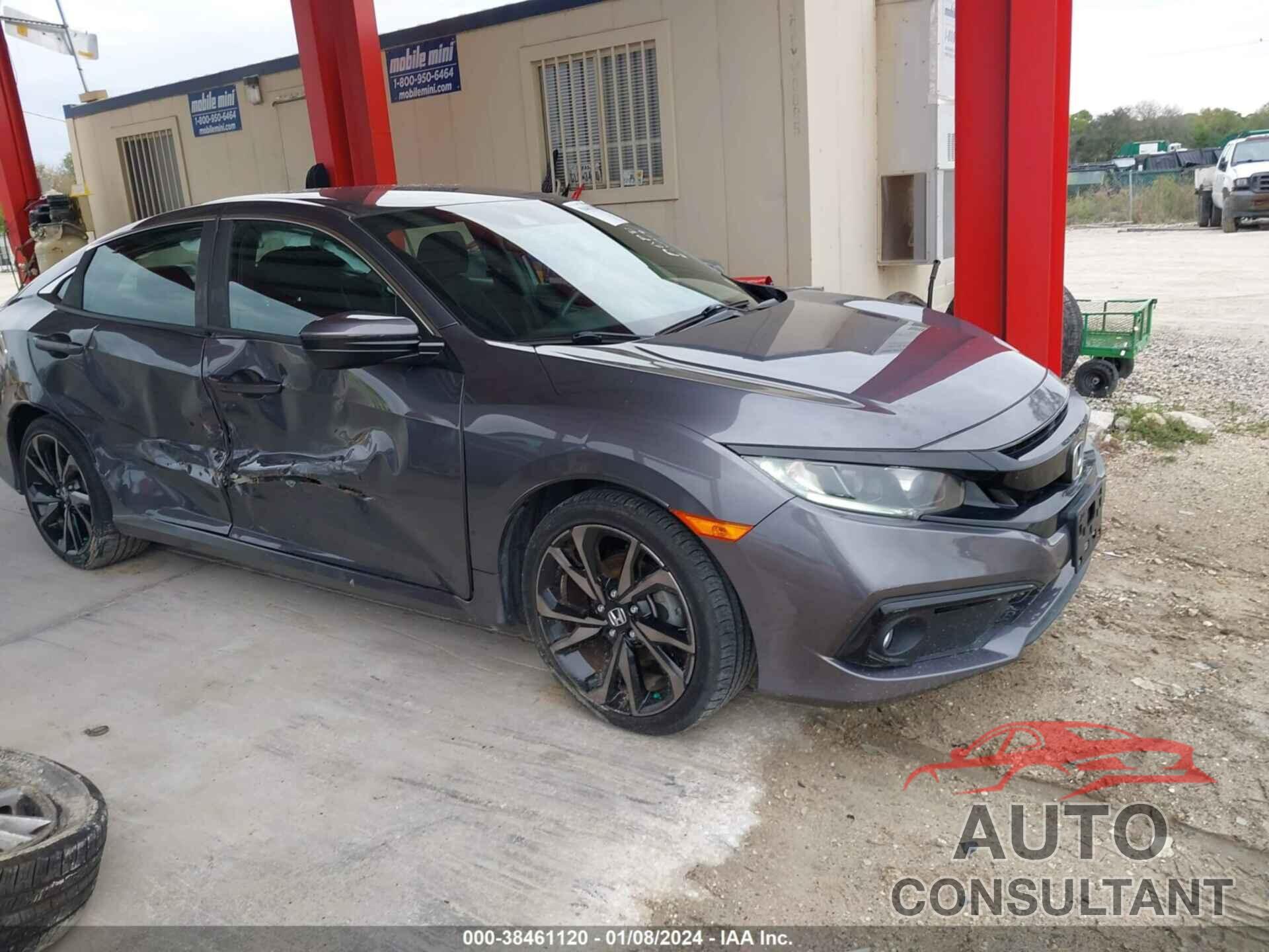 HONDA CIVIC 2019 - 2HGFC2F80KH563320