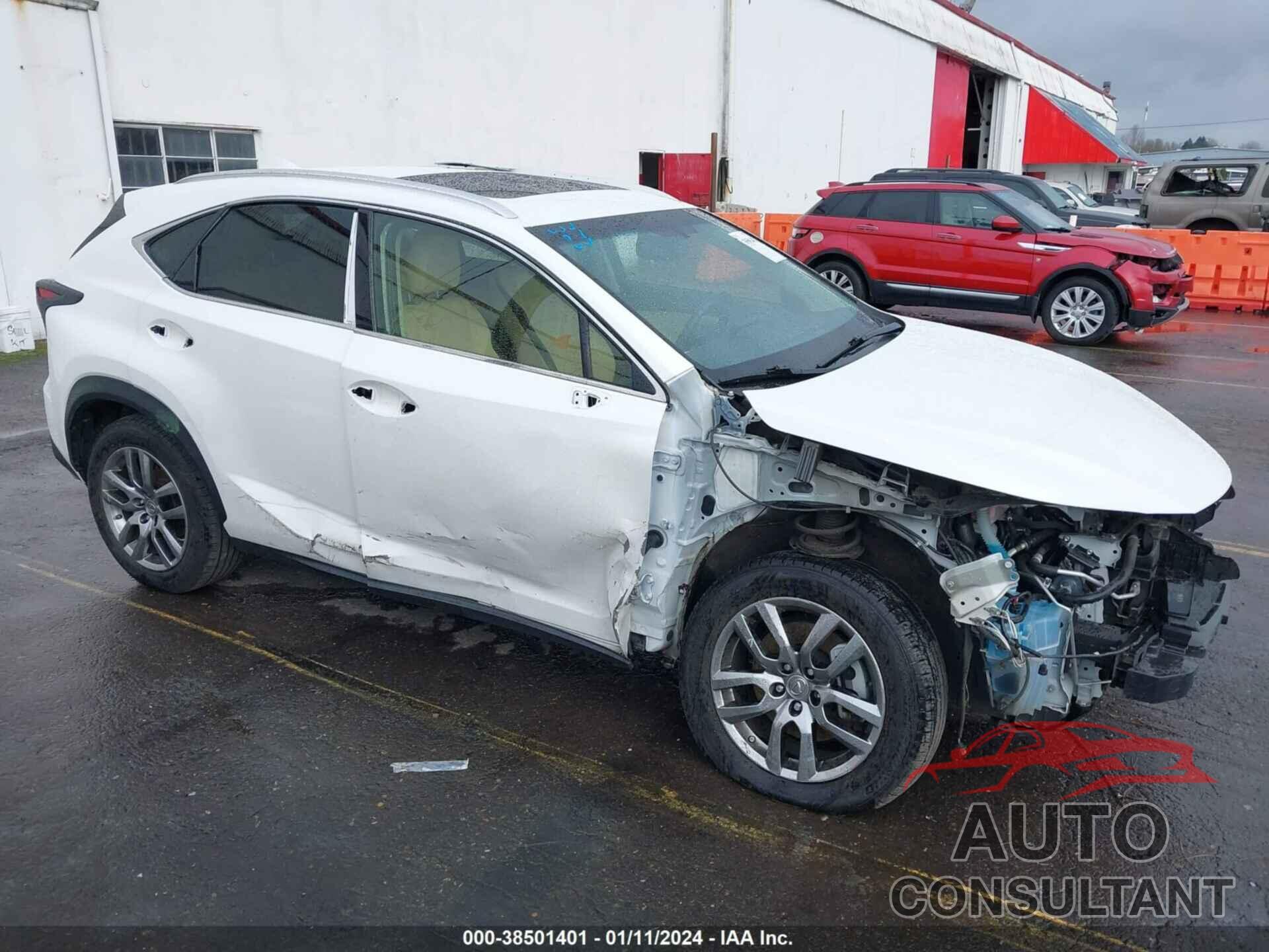 LEXUS NX 200T 2016 - JTJBARBZ8G2073019