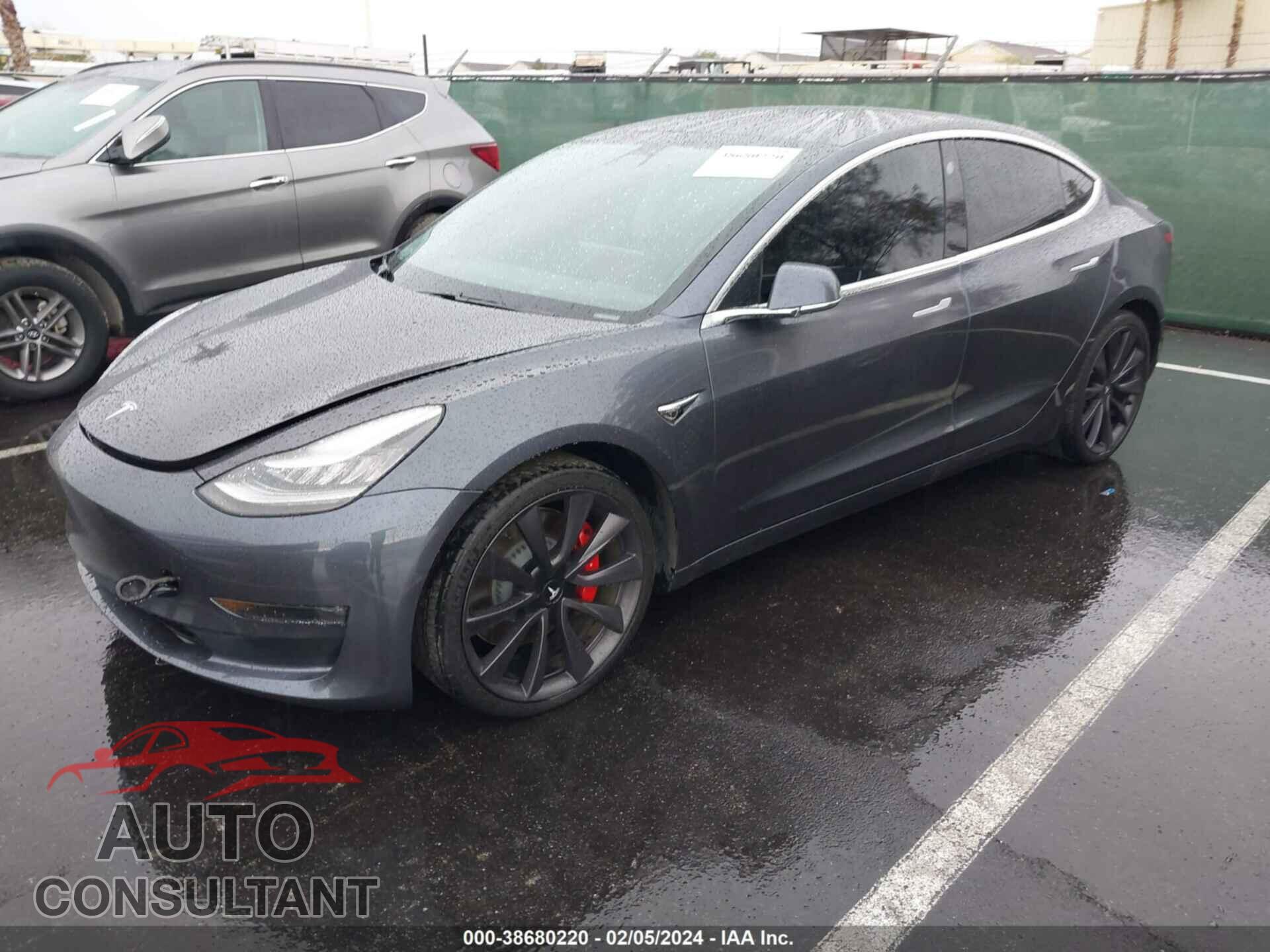 TESLA MODEL 3 2020 - 5YJ3E1EC4LF719720
