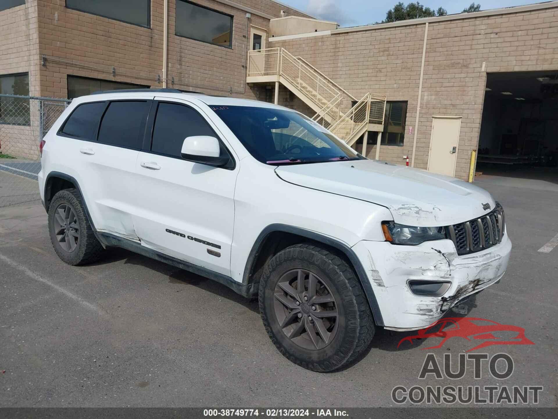 JEEP GRAND CHEROKEE 2017 - 1C4RJFAG7HC683540