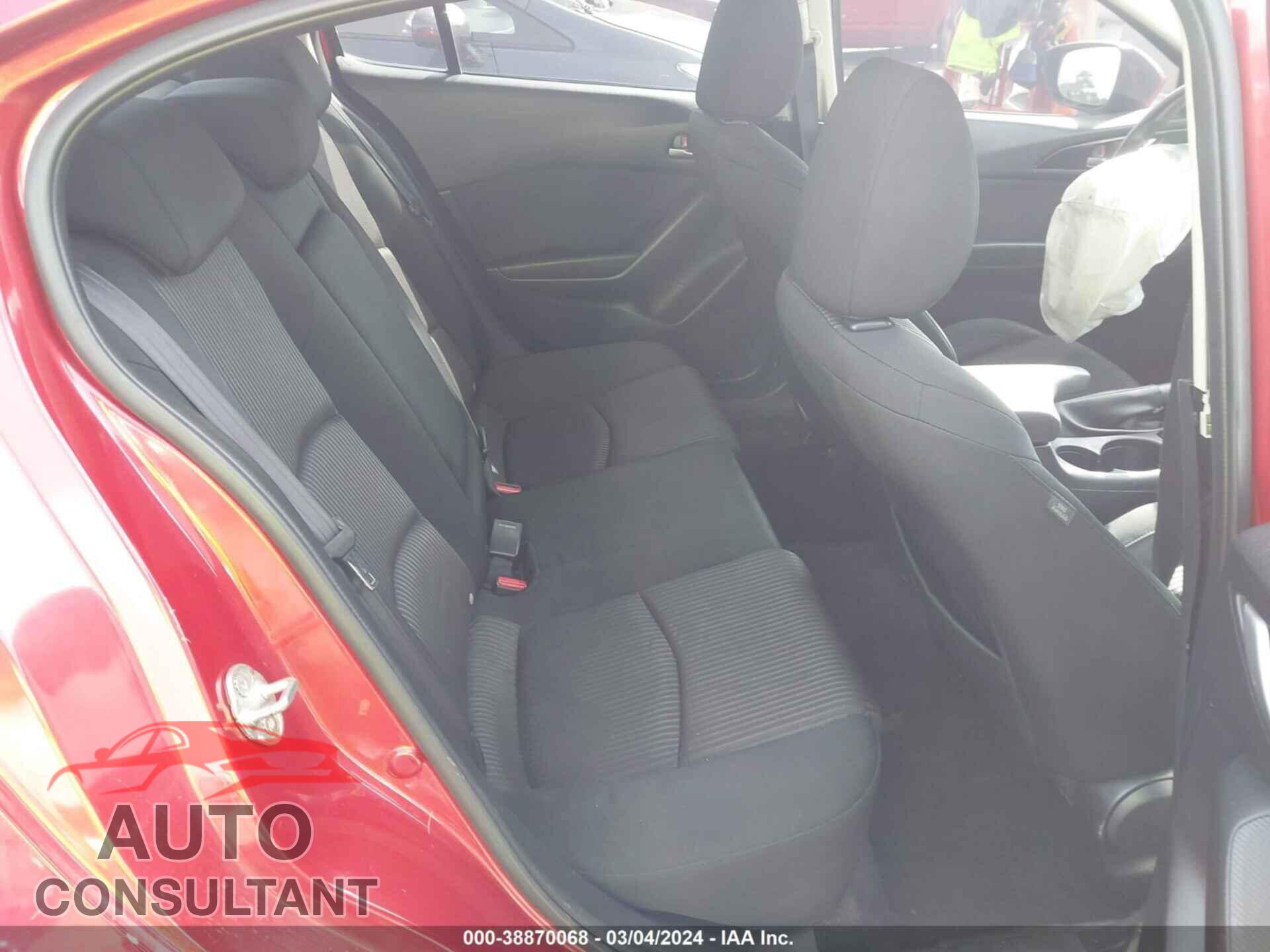MAZDA 3 2016 - JM1BM1U7XG1296501