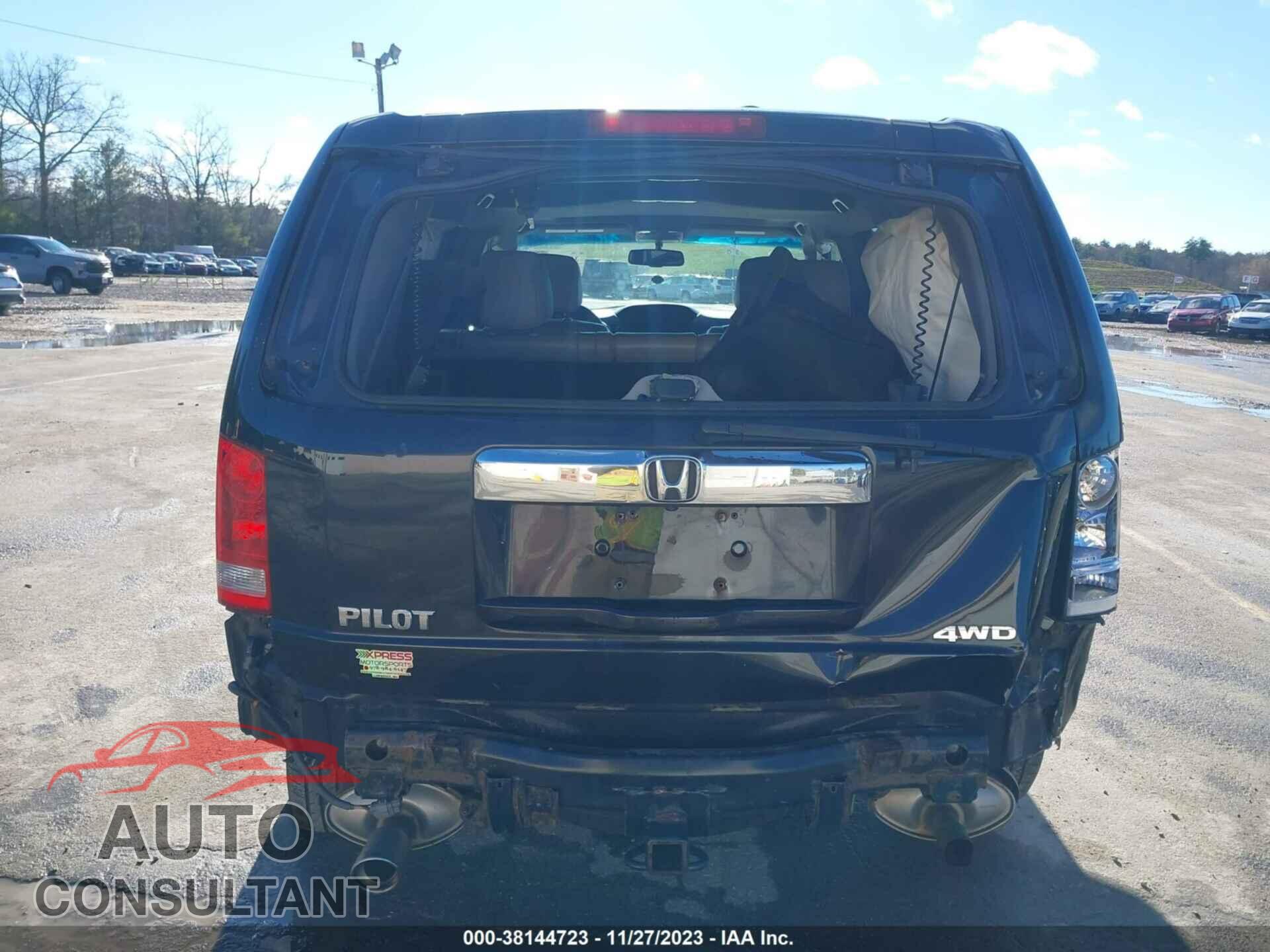 HONDA PILOT 2013 - 5FNYF4H59DB054512