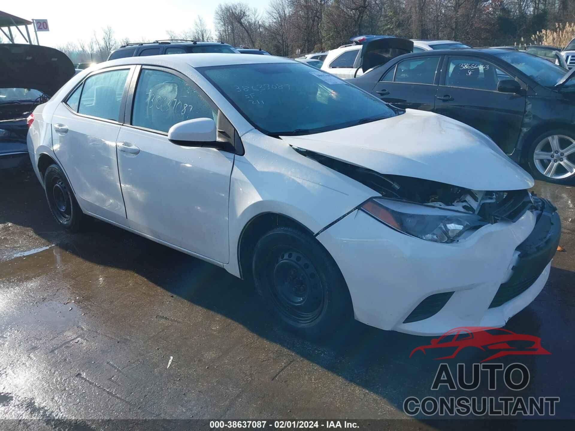 TOYOTA COROLLA 2016 - 5YFBURHE0GP402053